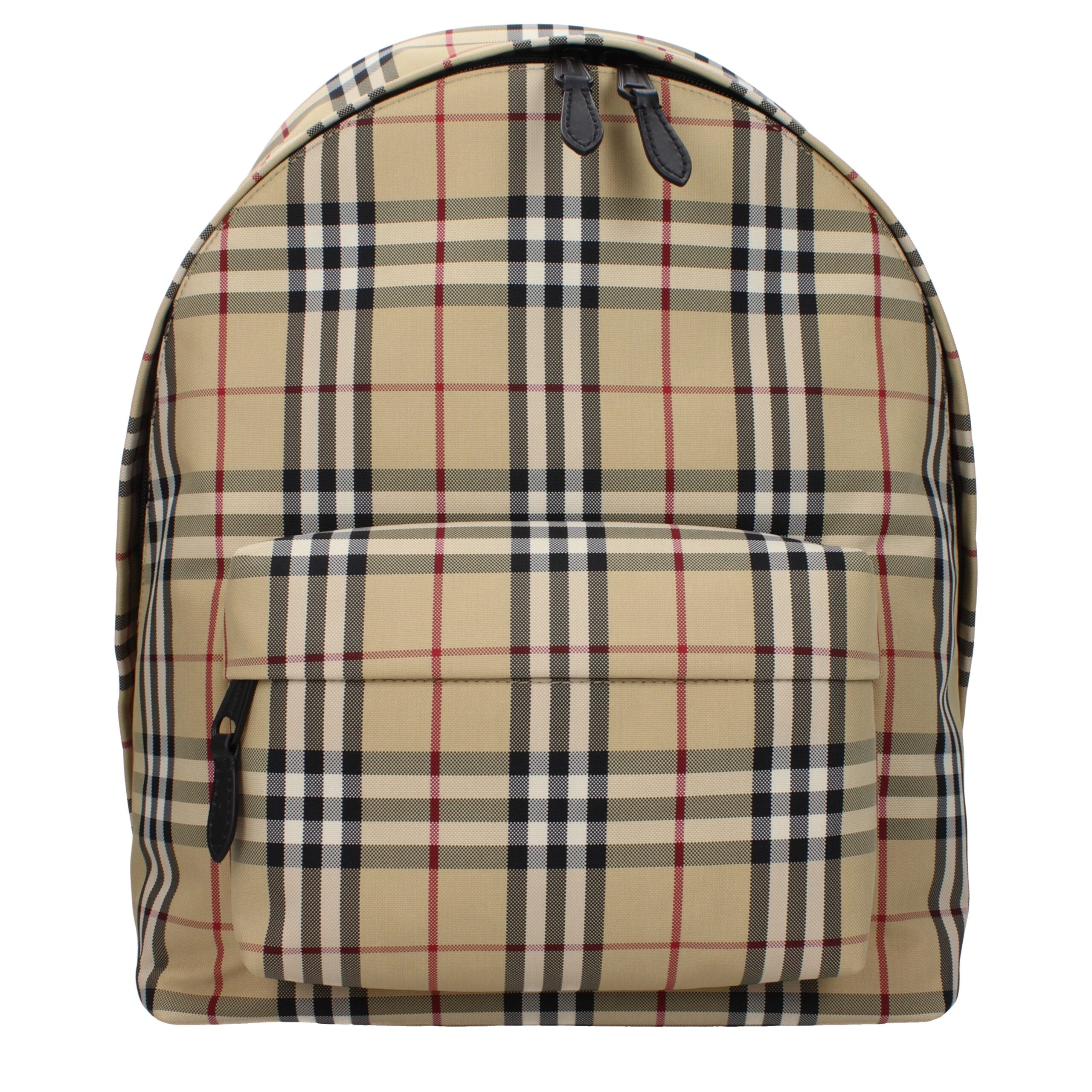 Sac à dos Burberry Check beige