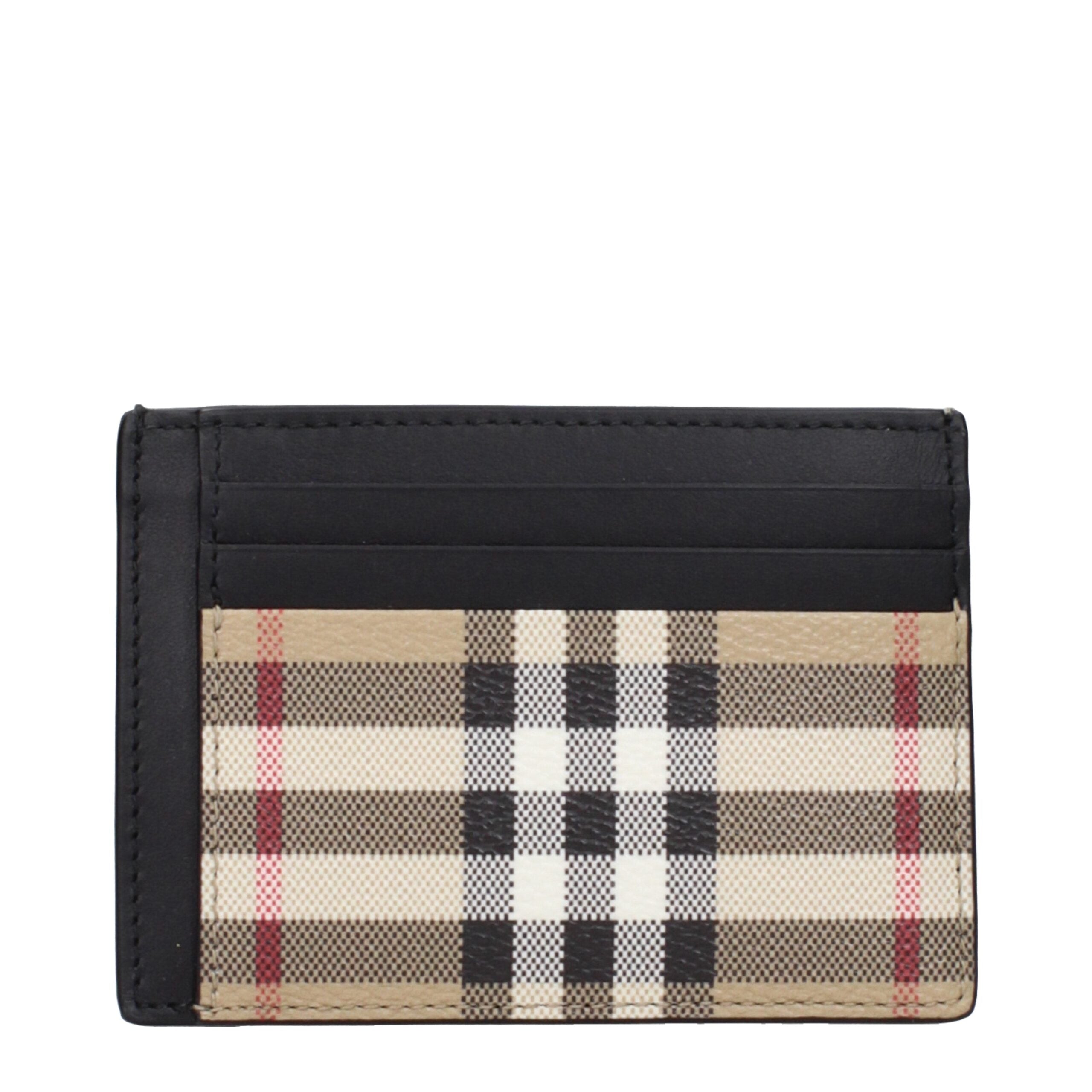 Porte-cartes Burberry Check beige