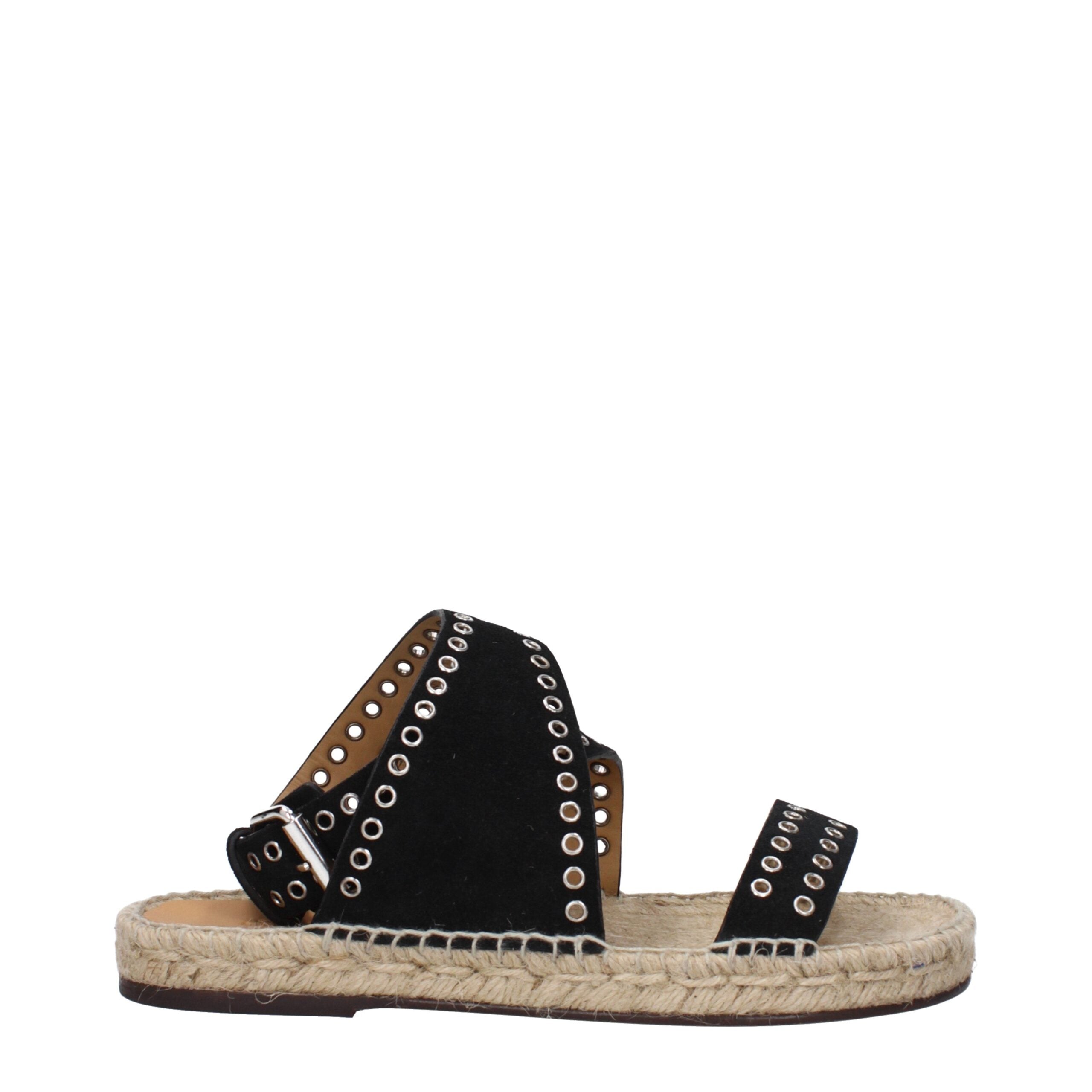 Sandales Isabel Marant en cuir noires