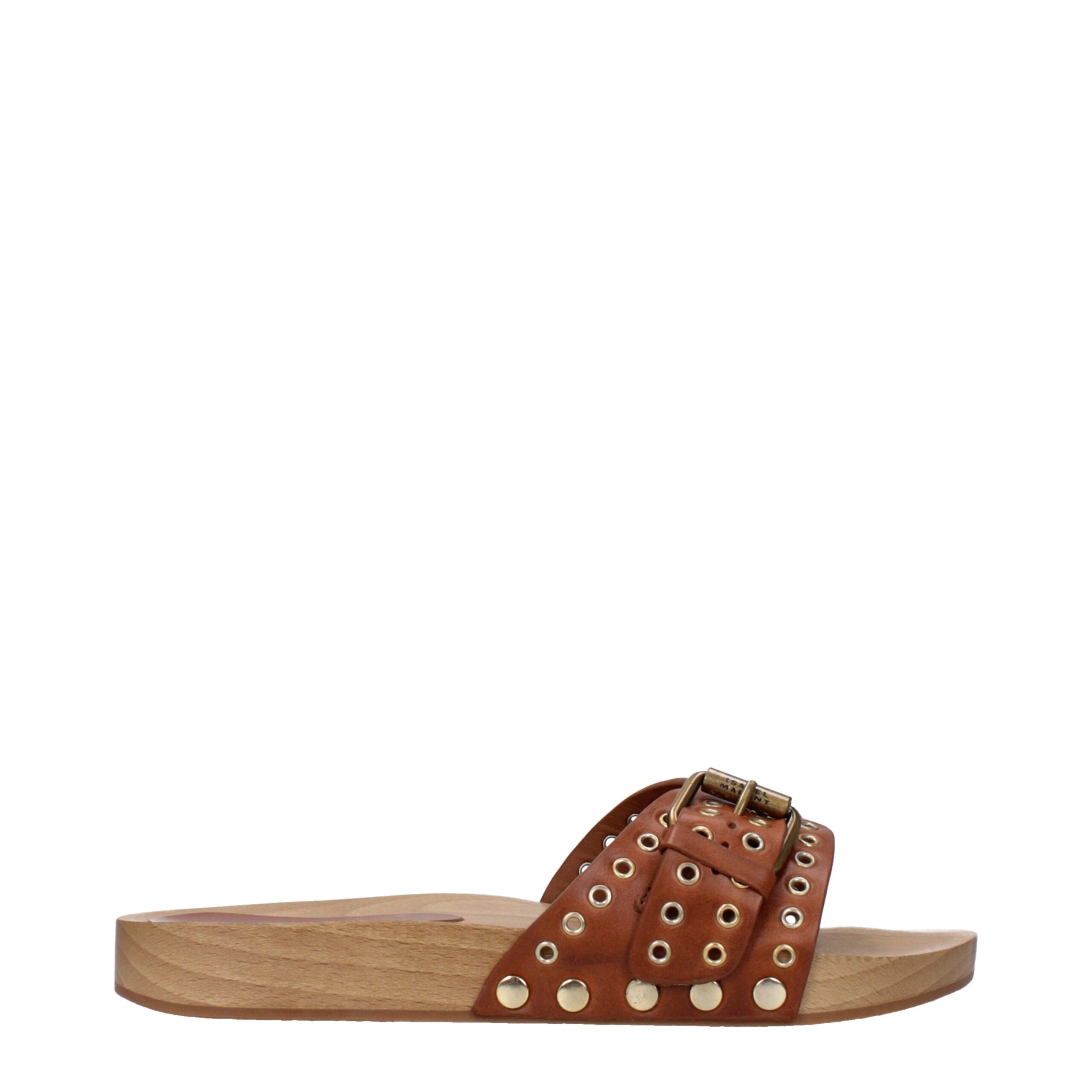 Sandales Isabel Marant brunes