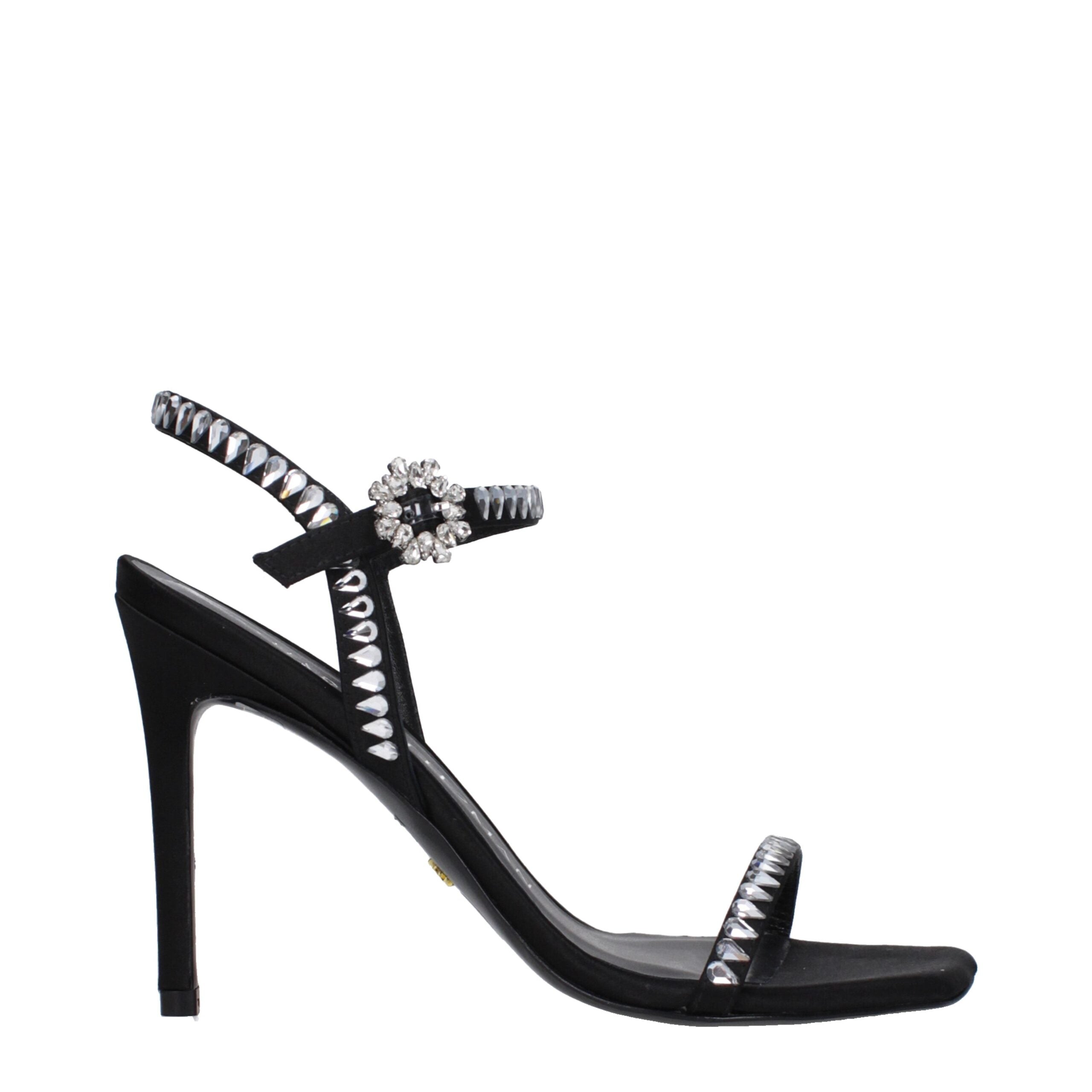 Sandales Stuart Weitzman GEMCUT noires