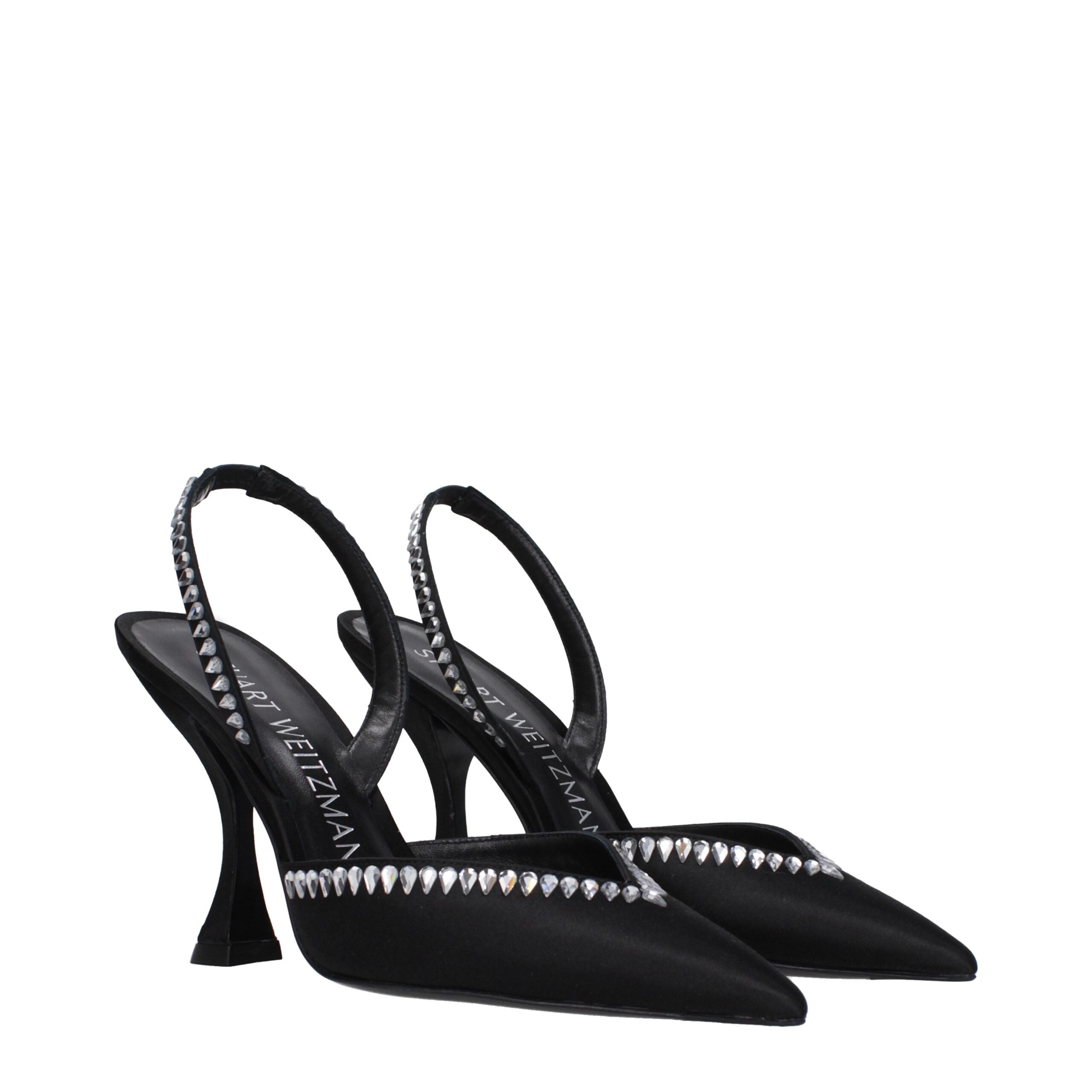 Sandales Stuart Weitzman noires