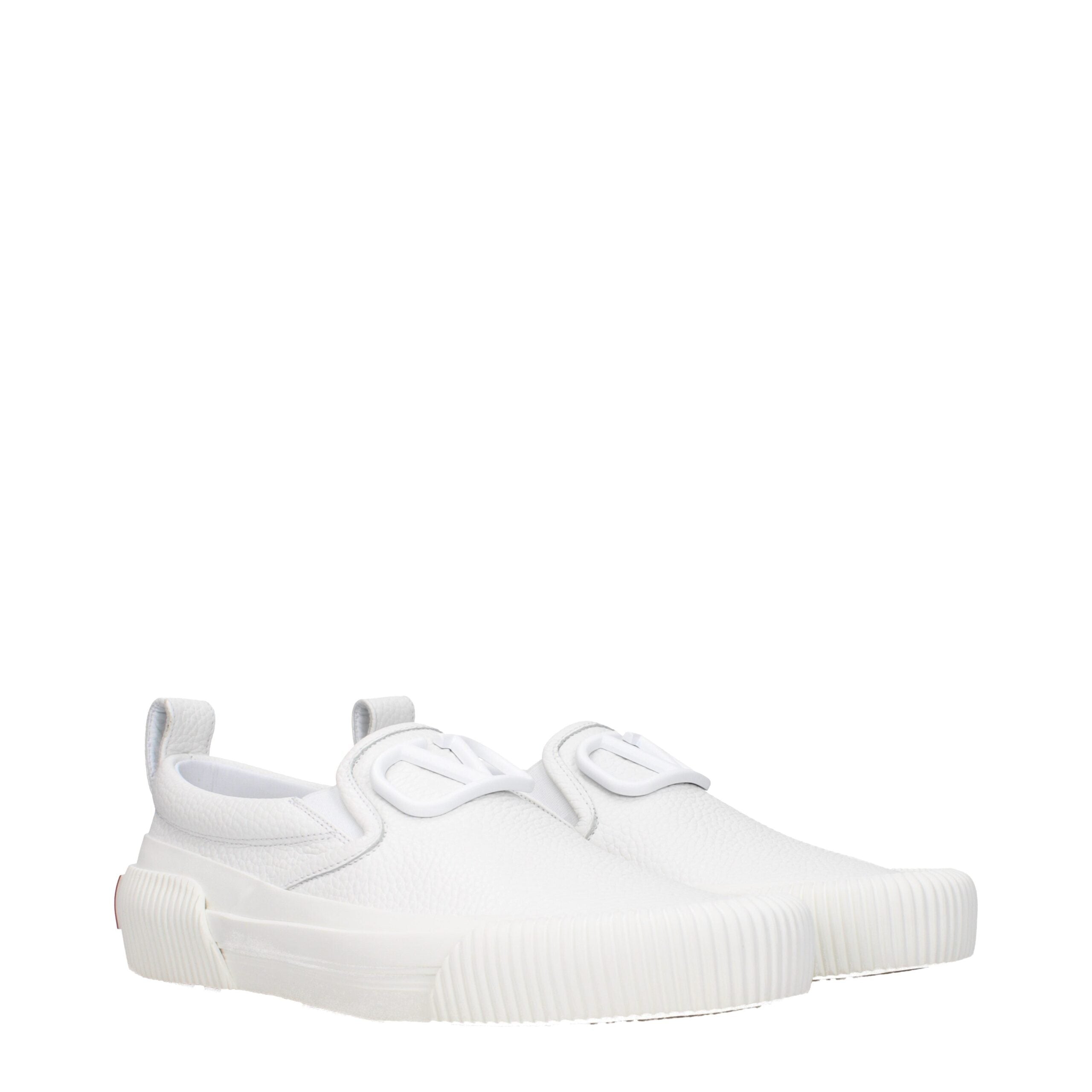 Mocassins Valentino Garavani blancs