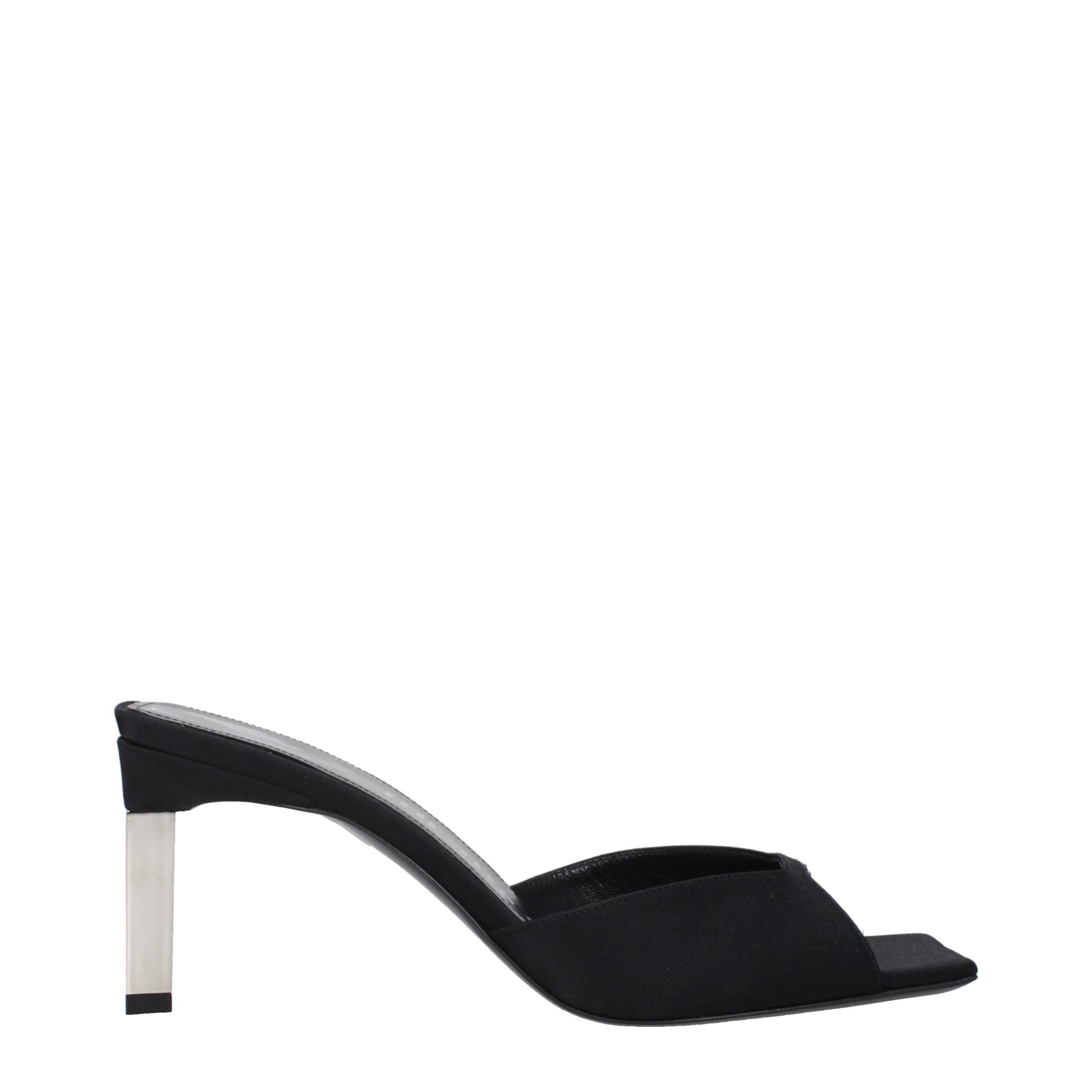 Sandales The Attico S774 noires