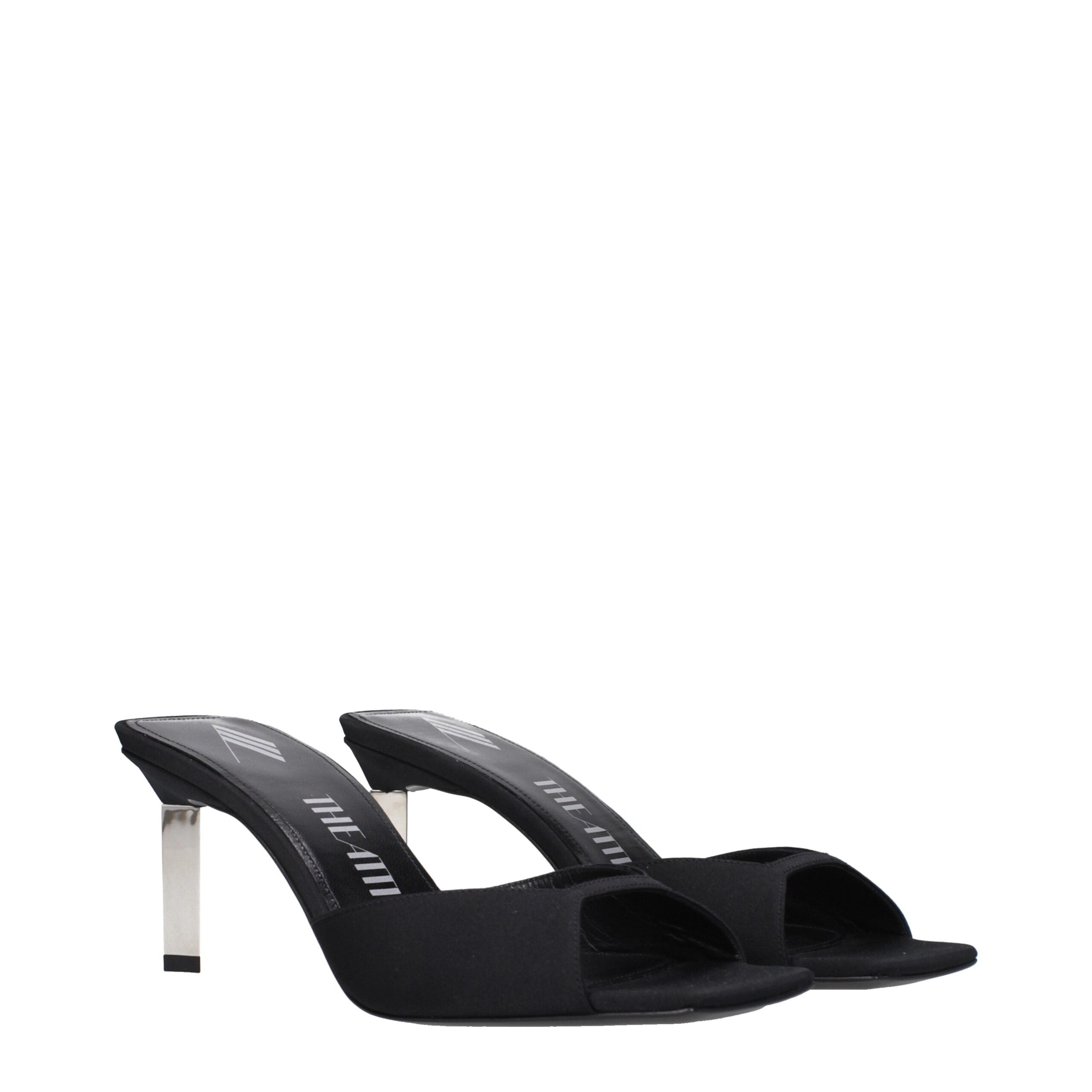 Sandales The Attico S774 noires