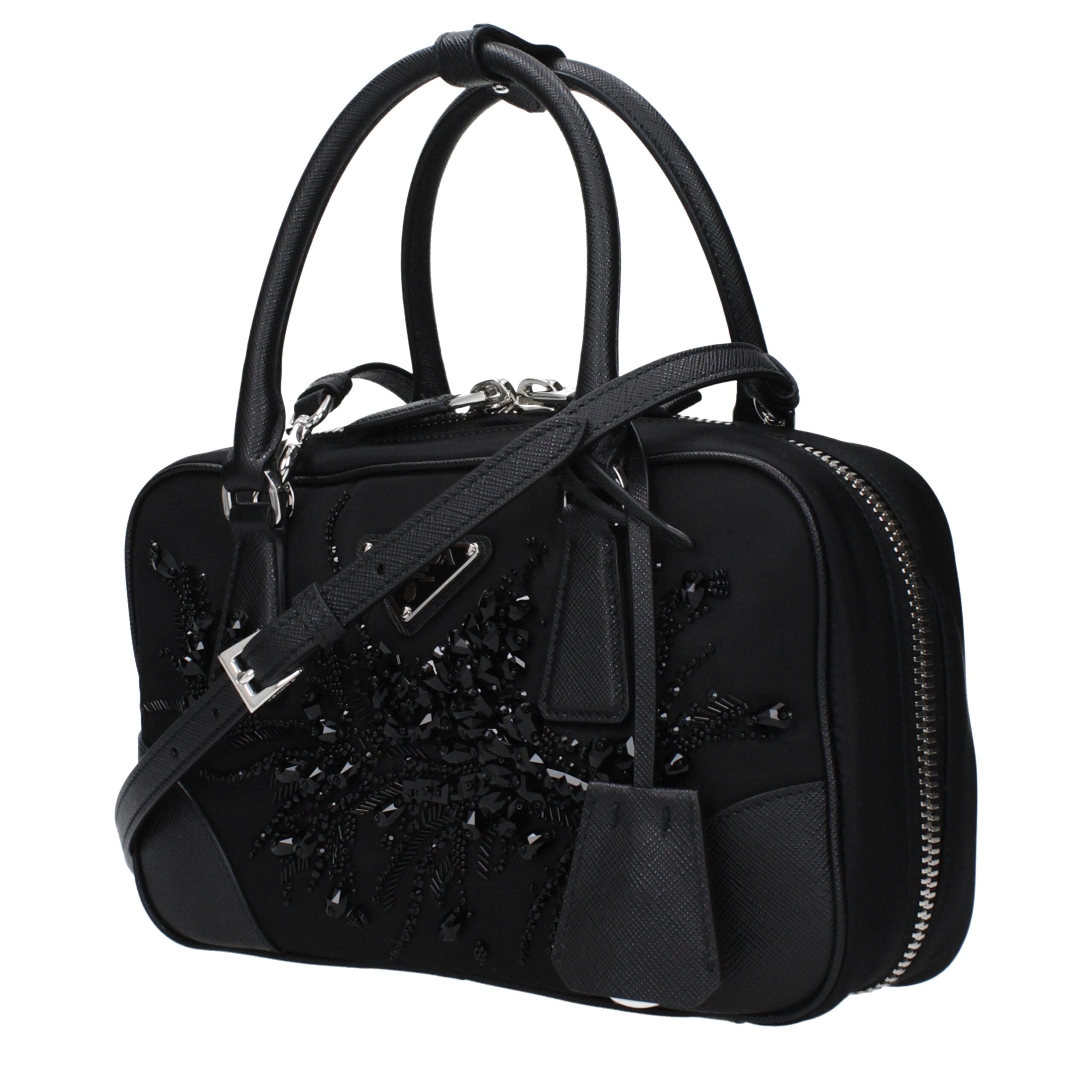 Sac Prada noir avec sequins