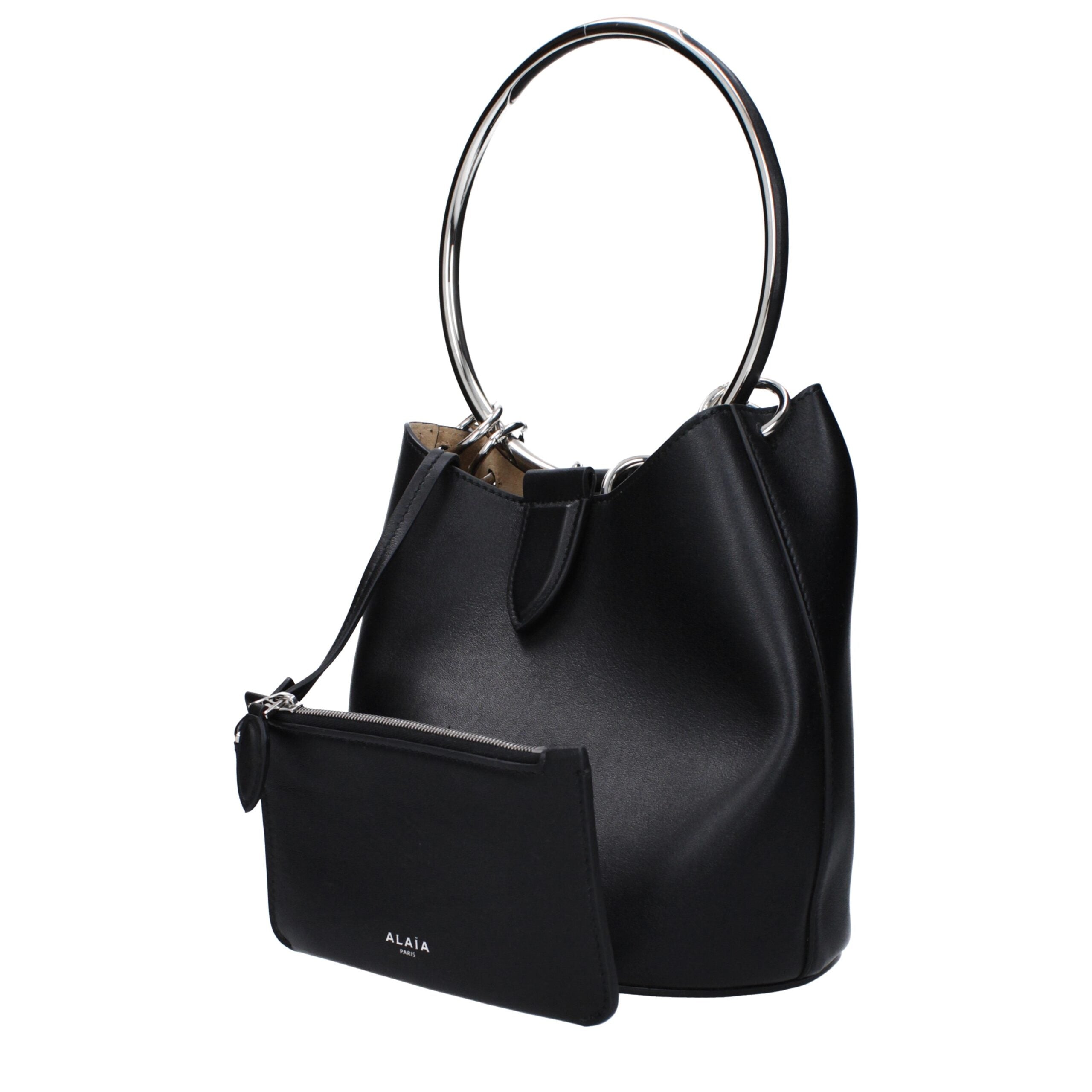Sac Alaia avec pochette amovible noir