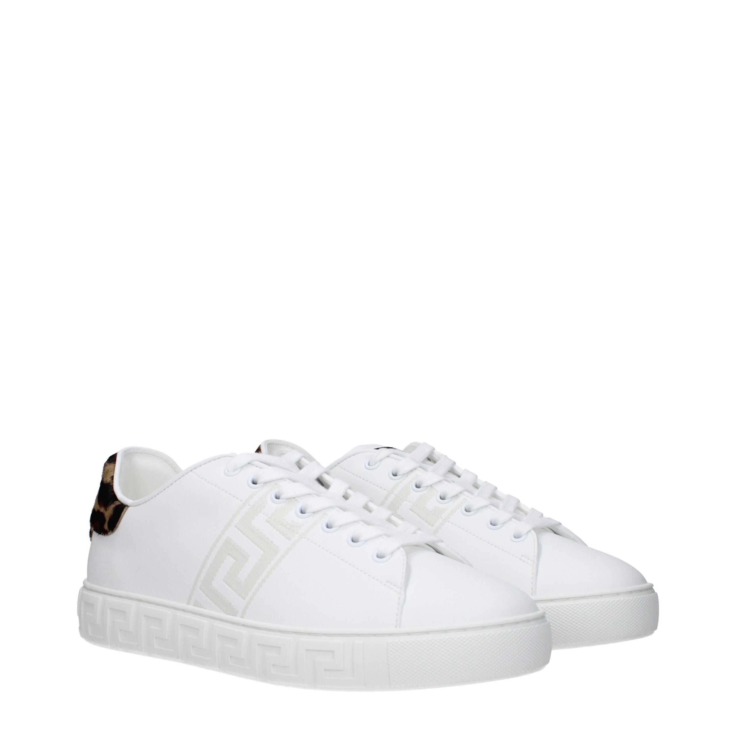 Baskets Versace blanches
