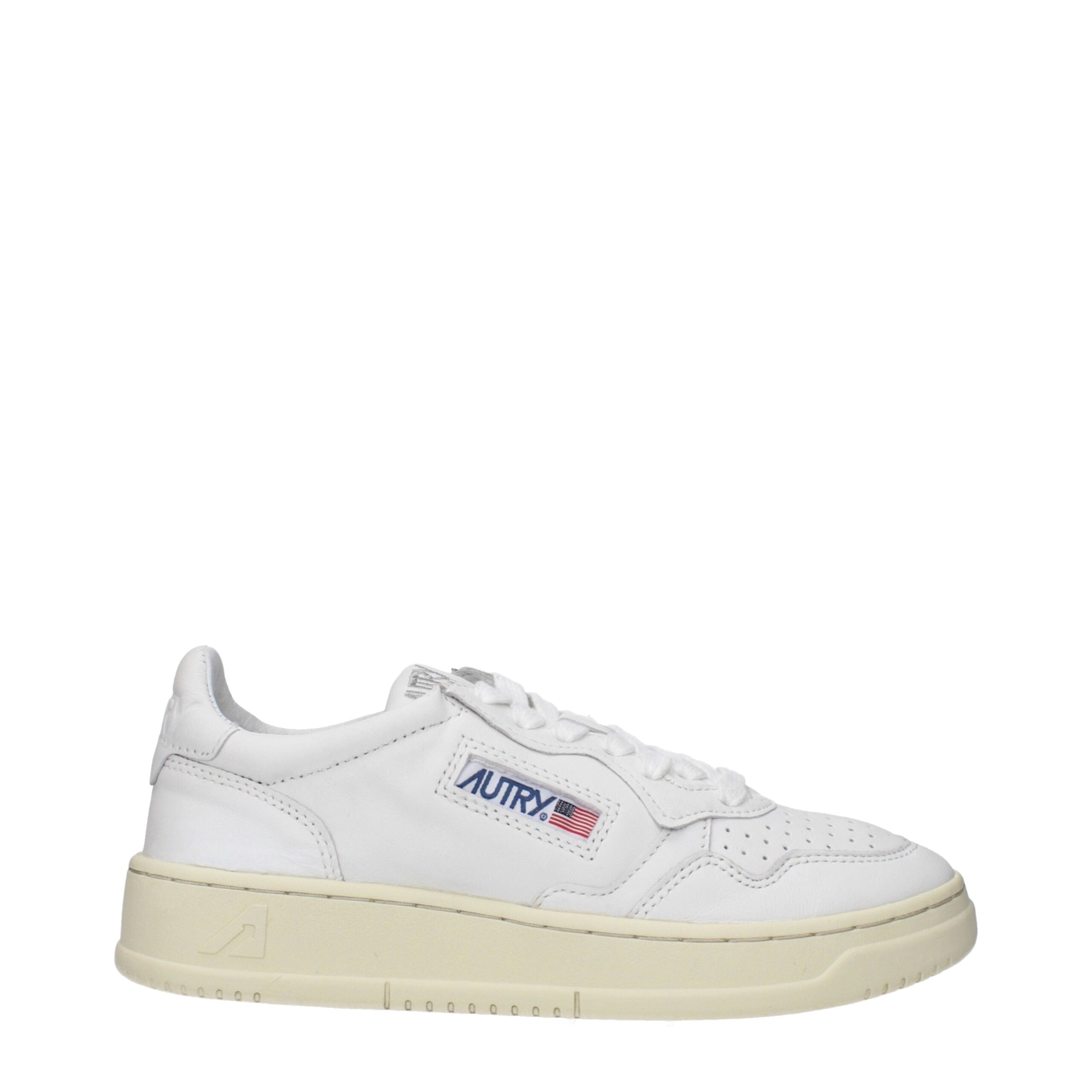 Baskets Autry blanches