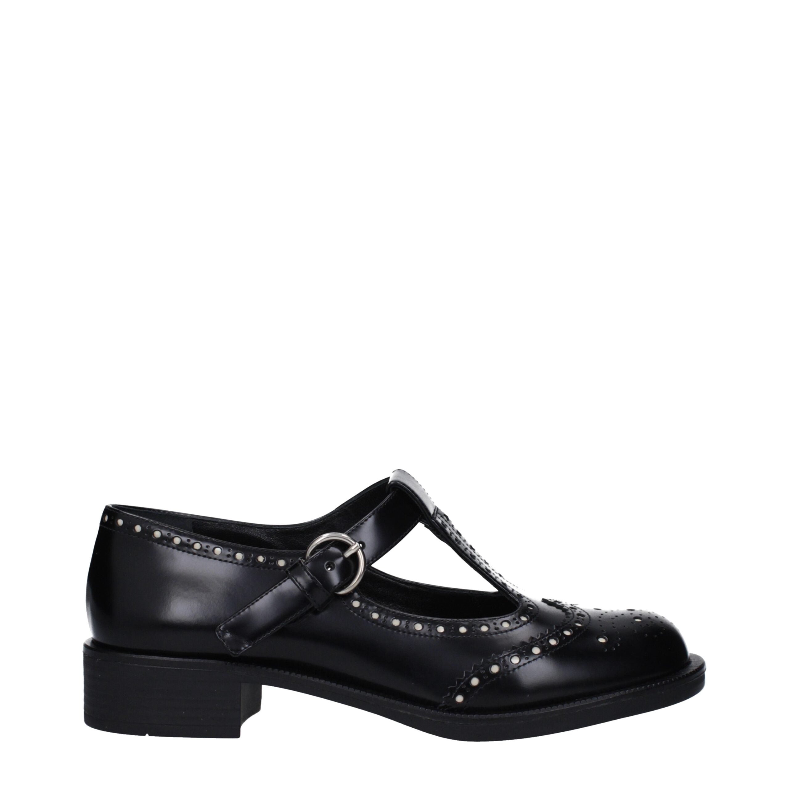 Mocassins Miu Miu slip-on noirs