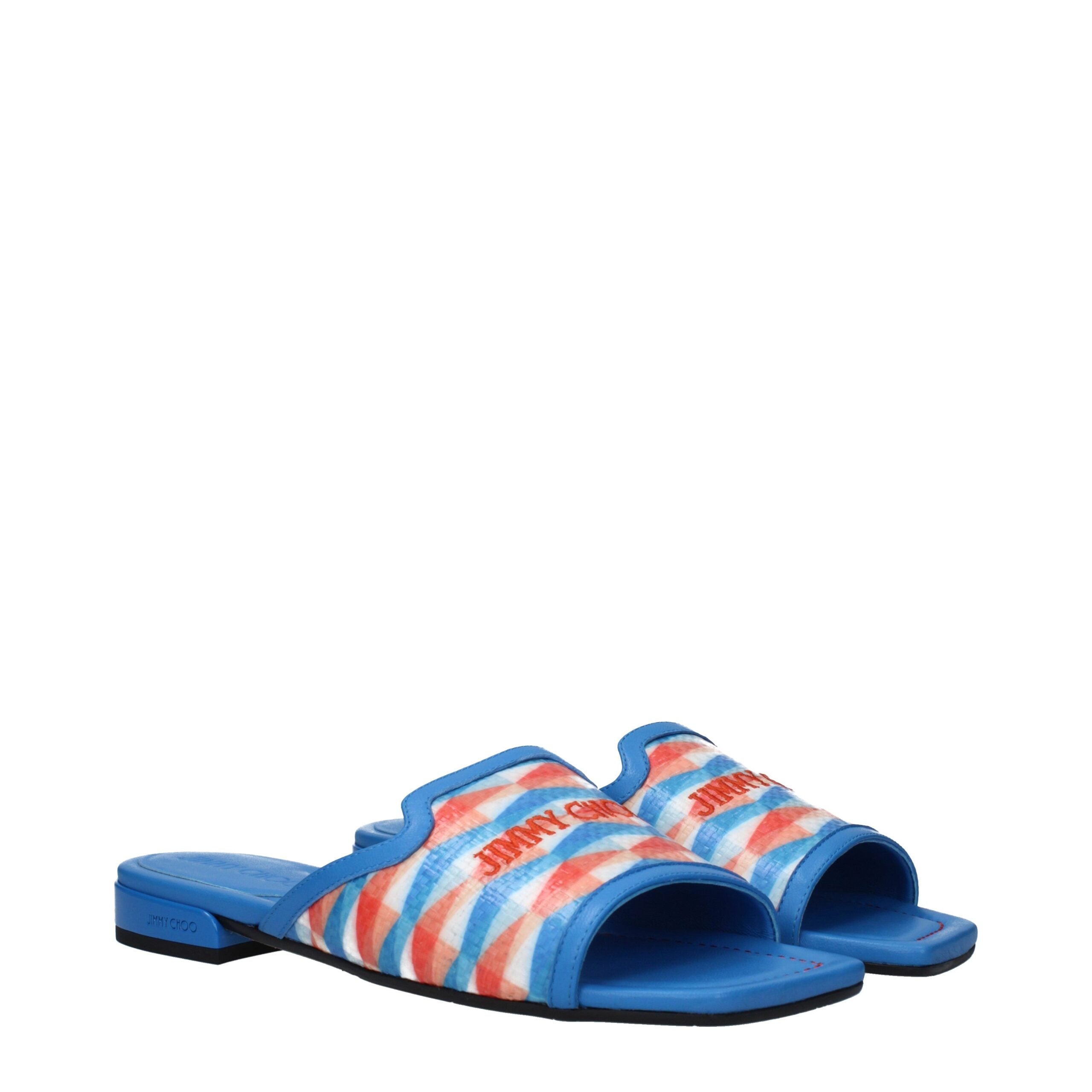 Sandales Jimmy Choo NAKOFLATCIV sky