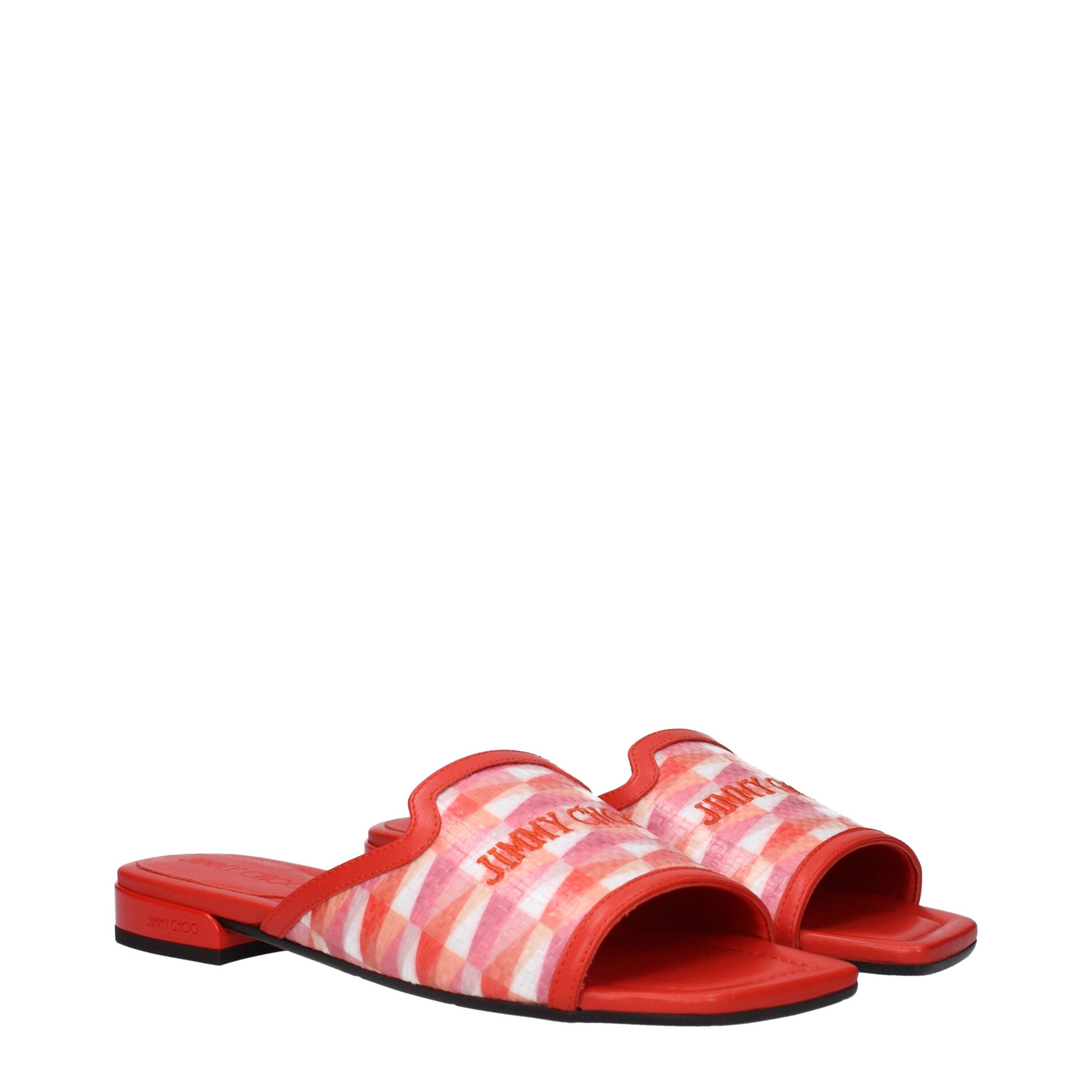 Sandales Jimmy Choo orange