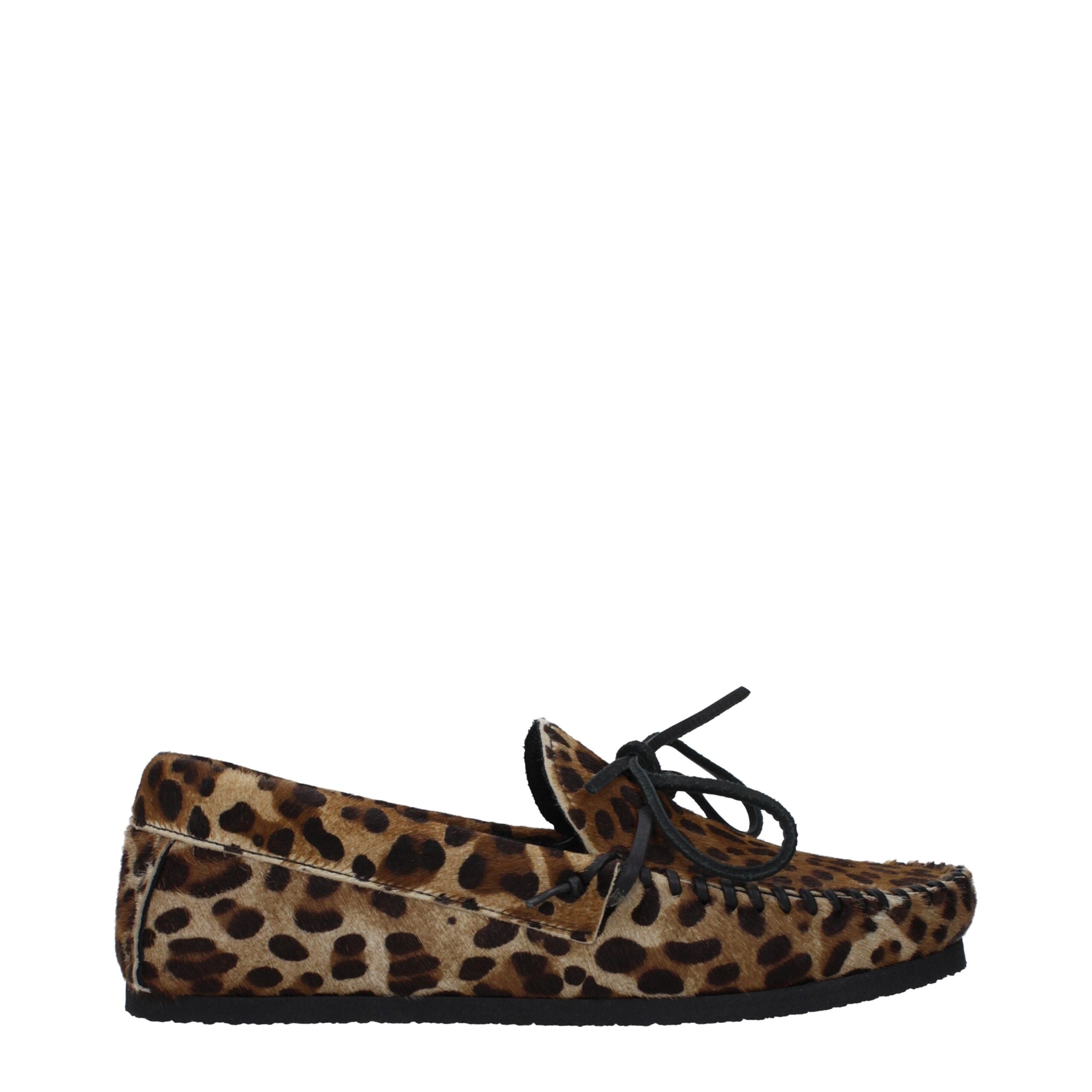 Mocassins Isabel Marant Brown Horsehair bruns