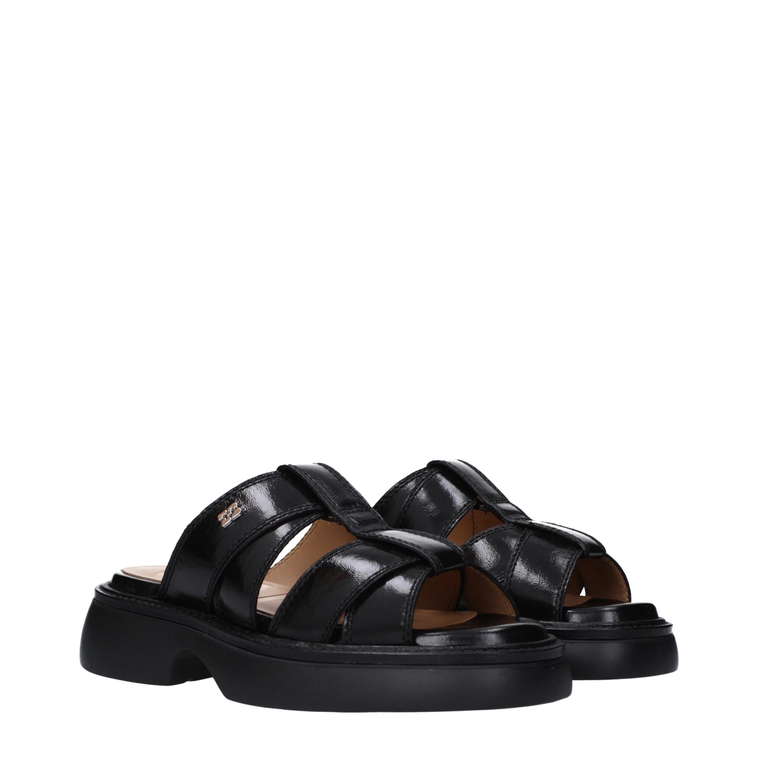 Sandales Ganni S26234914099 noires