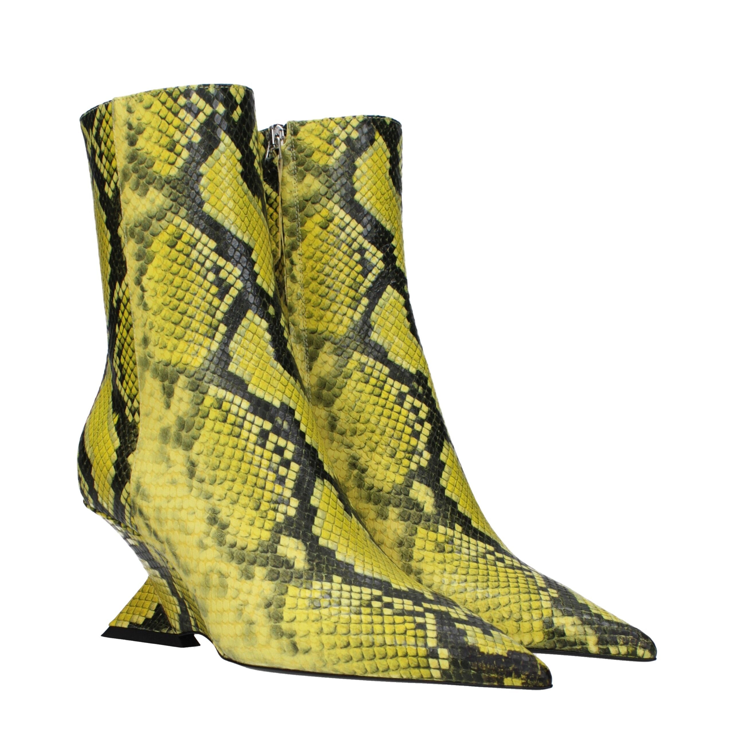 Bottines The Attico jaunes