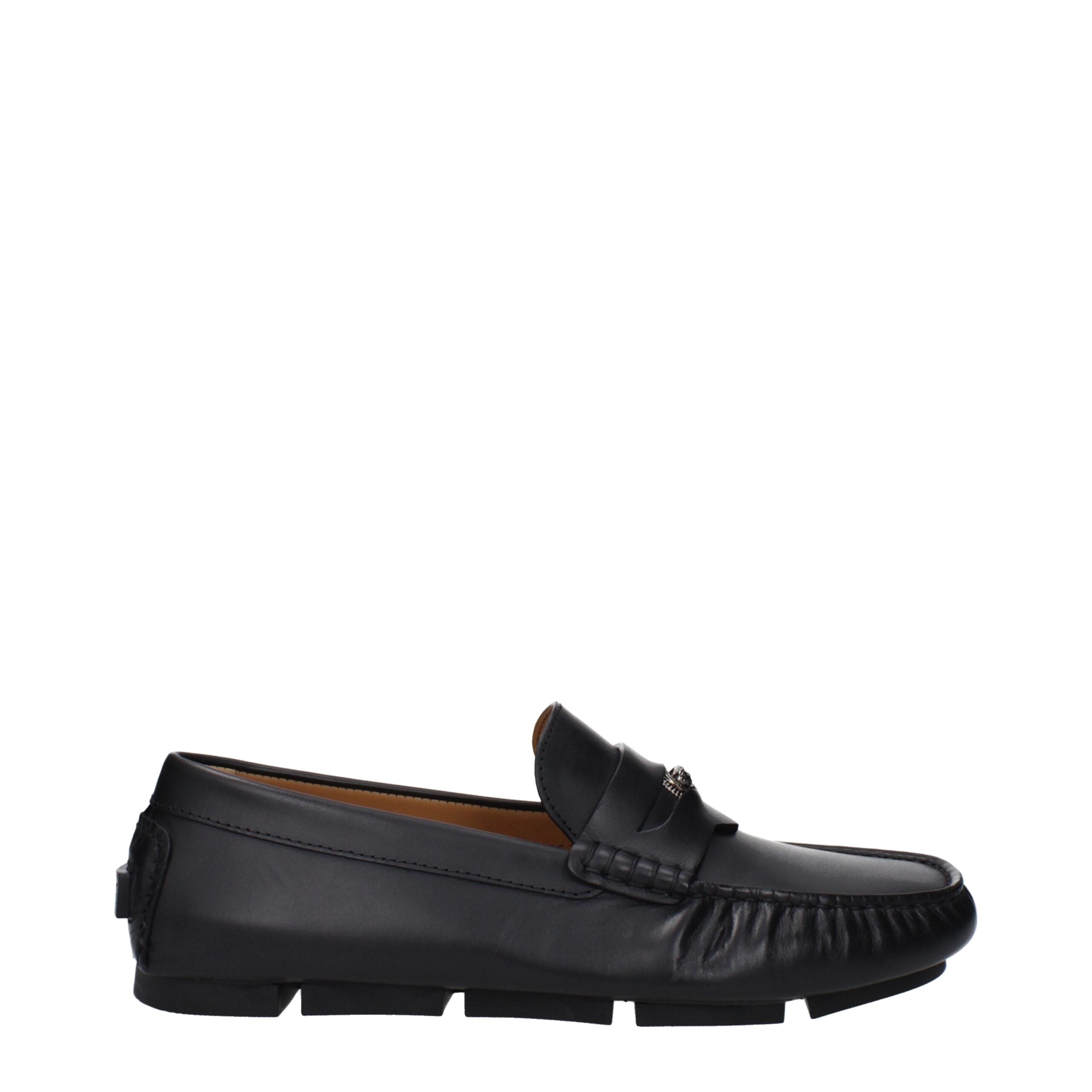 Mocassins Versace slip-on noirs