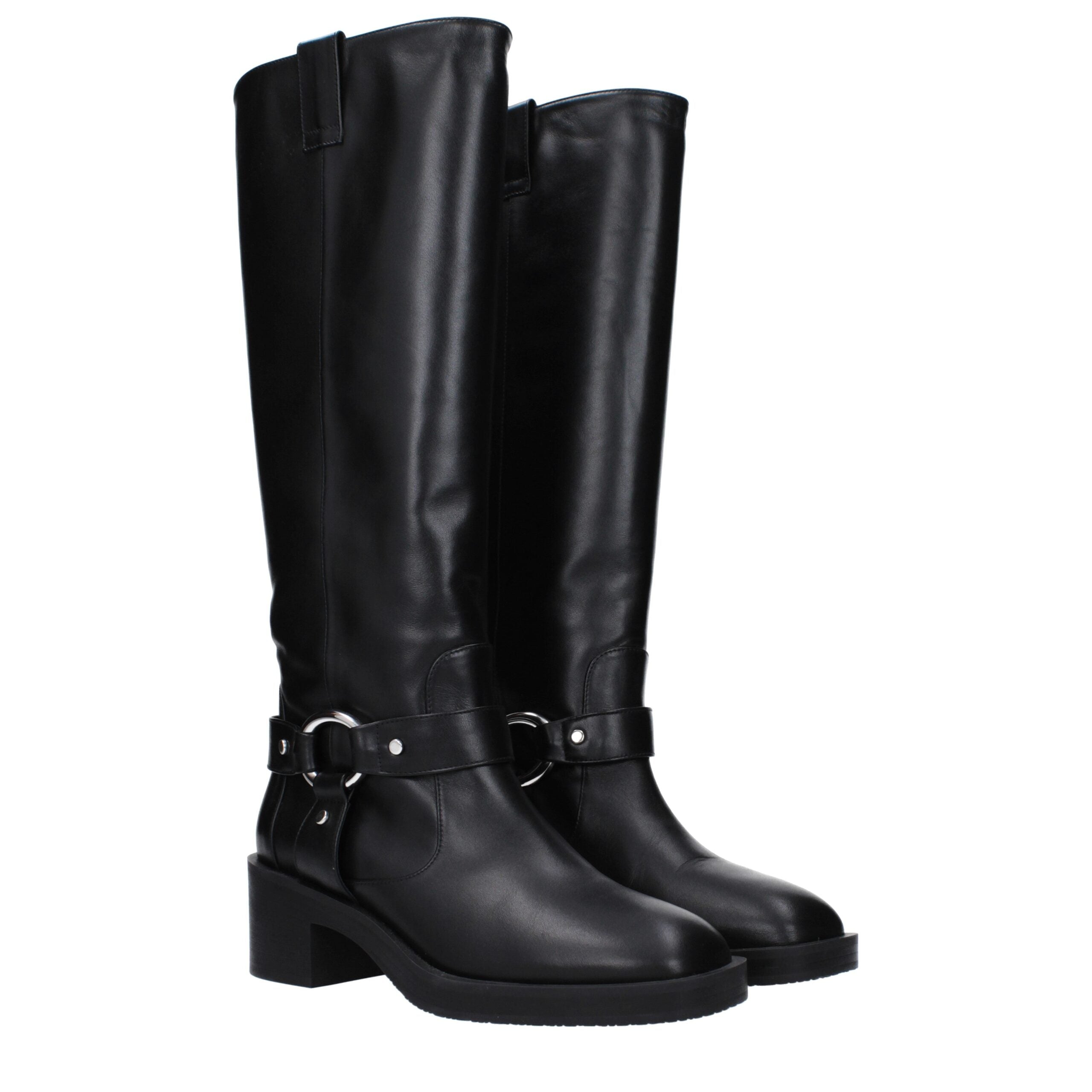 Bottines Stuart Weitzman noires