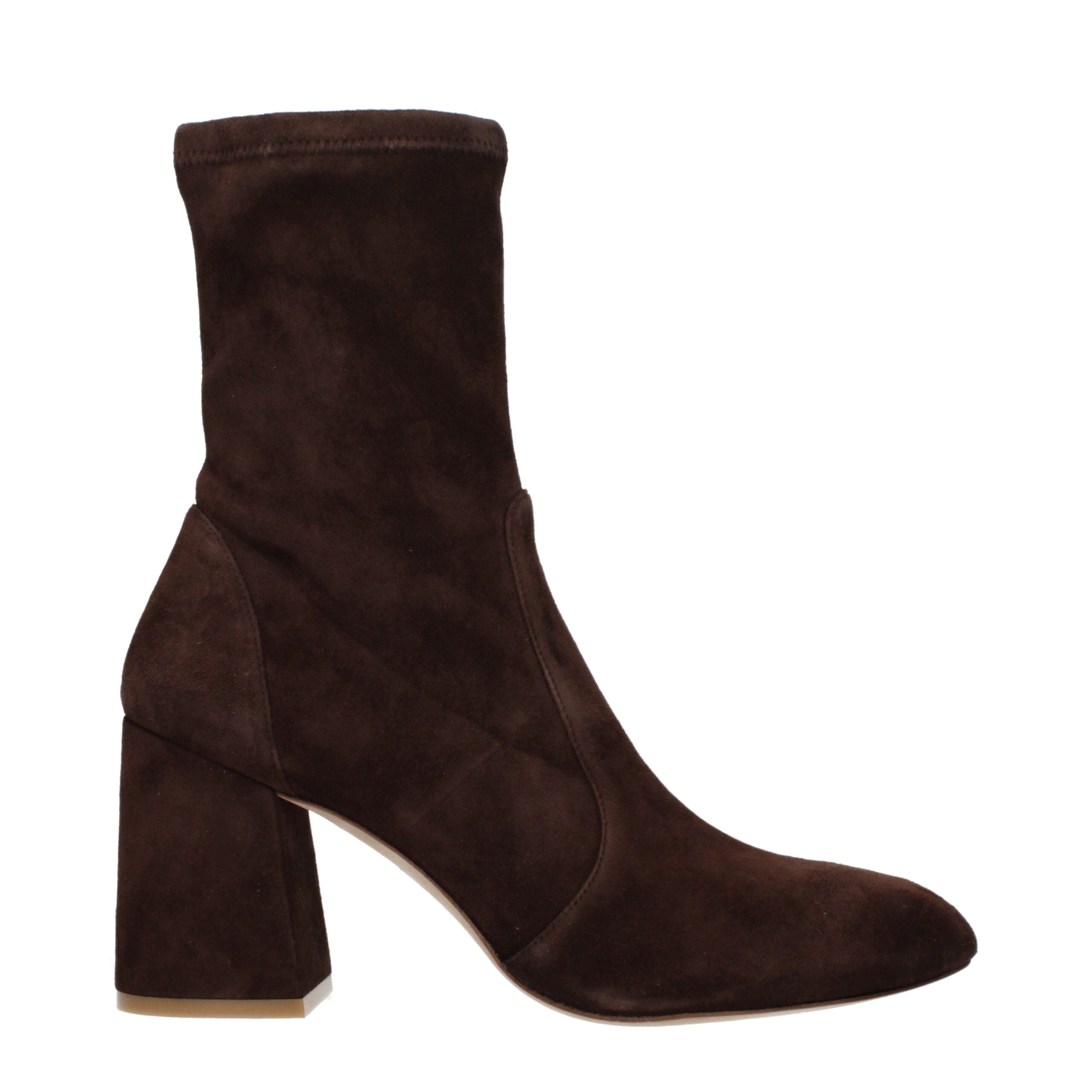 Bottines Stuart Weitzman FLAREBLOCK brun