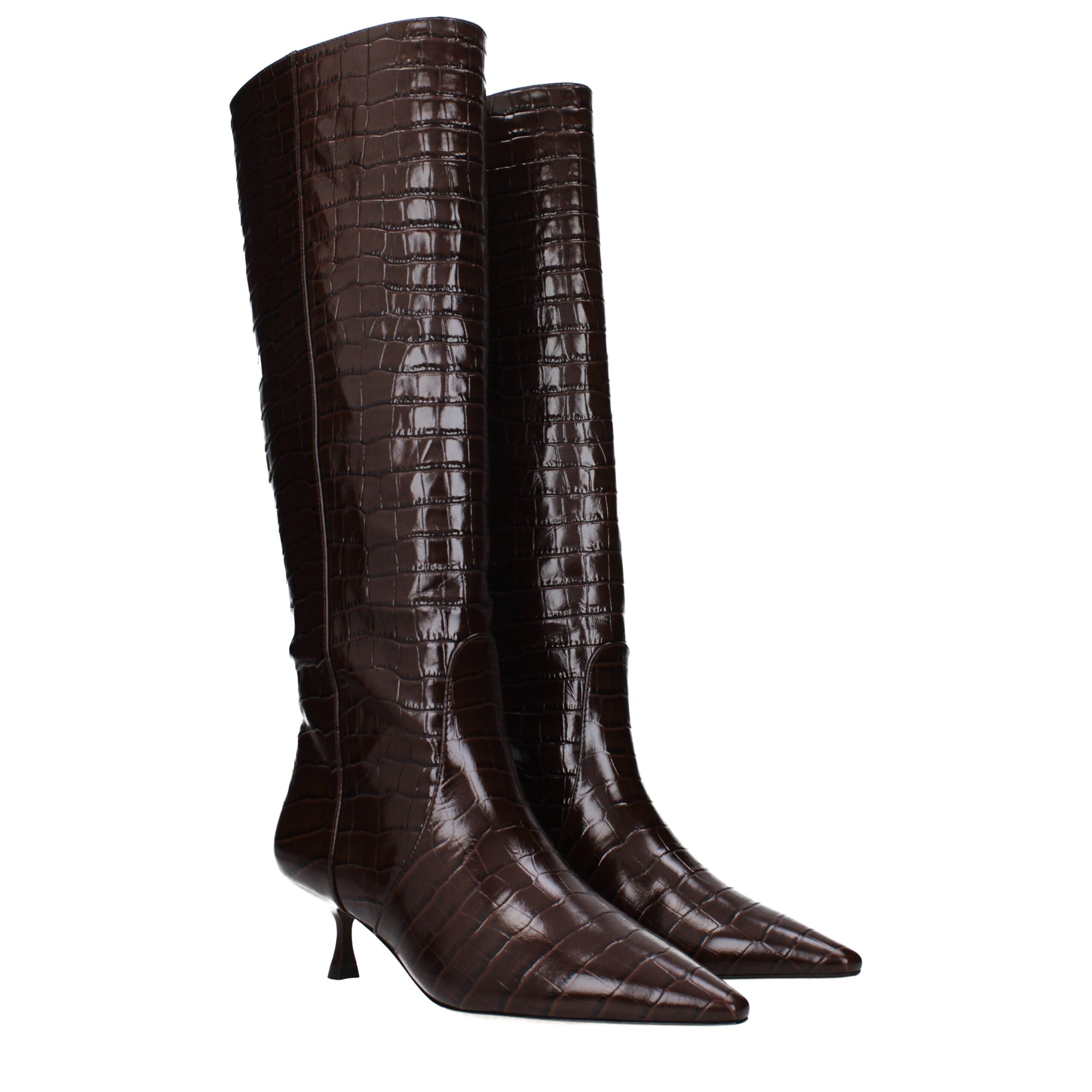 Bottines Stuart Weitzman Naomi marron