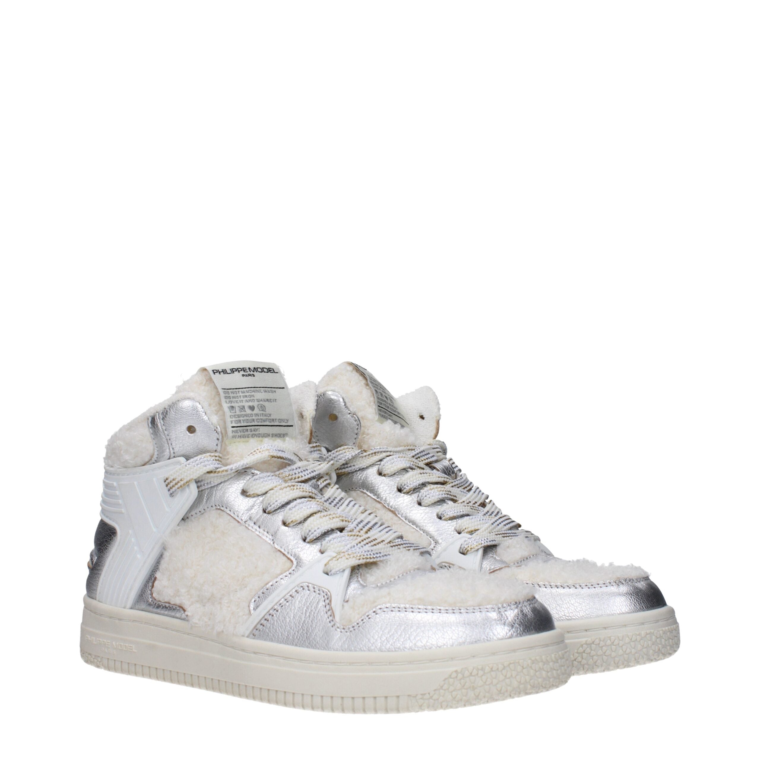 Baskets Philippe Model LGMDBB01 grises