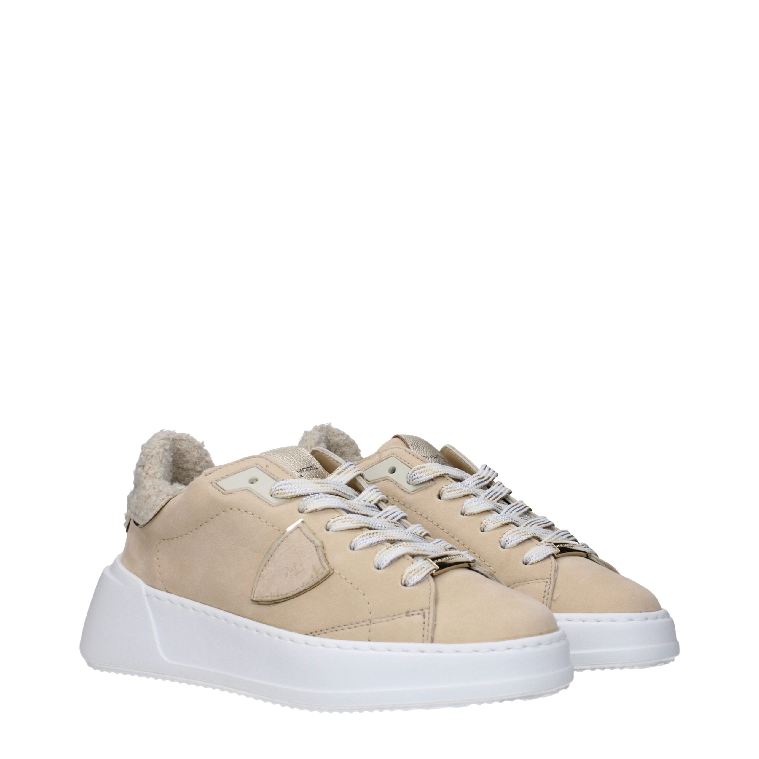 Baskets Philippe Model beiges