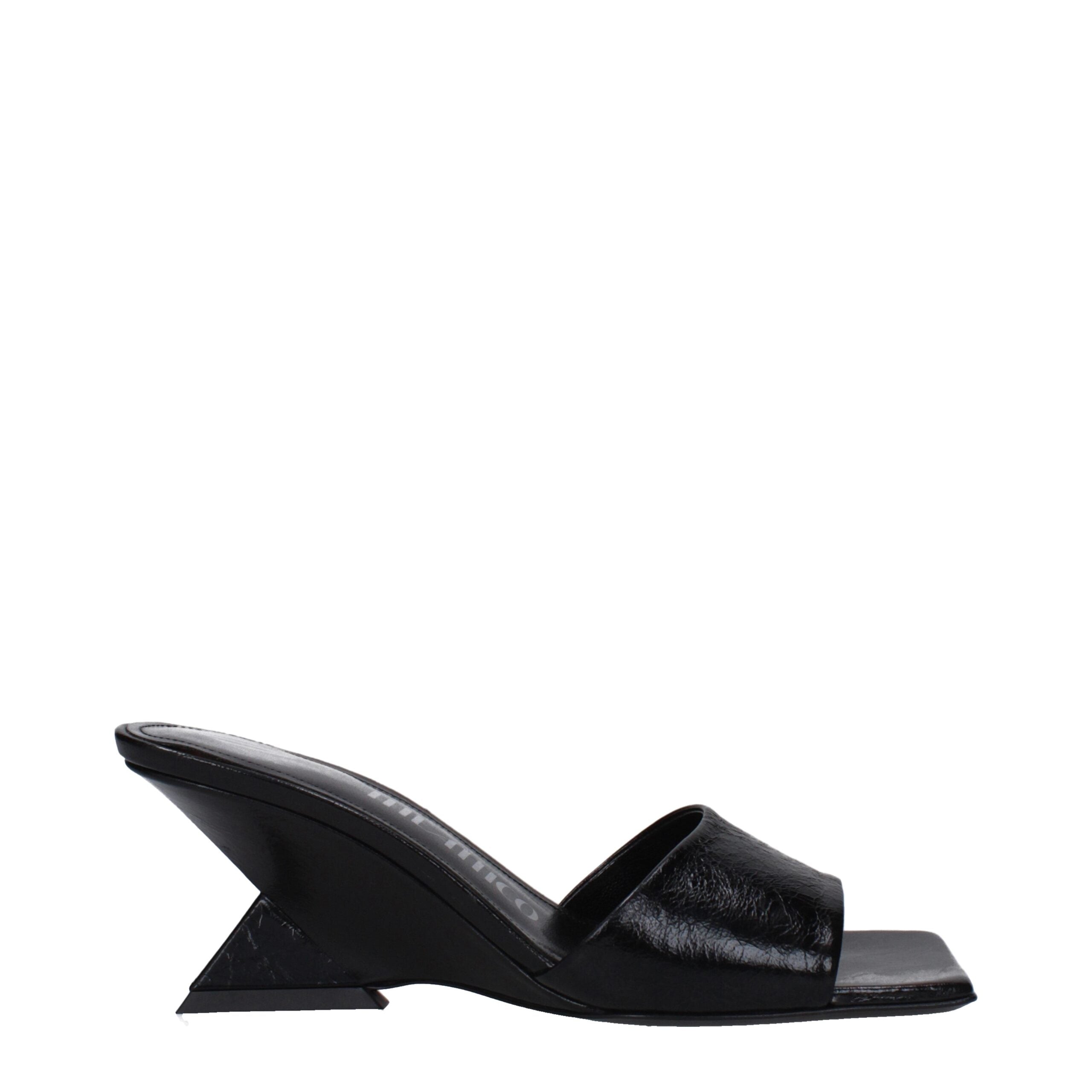 Sandales The Attico S605L070100 noires