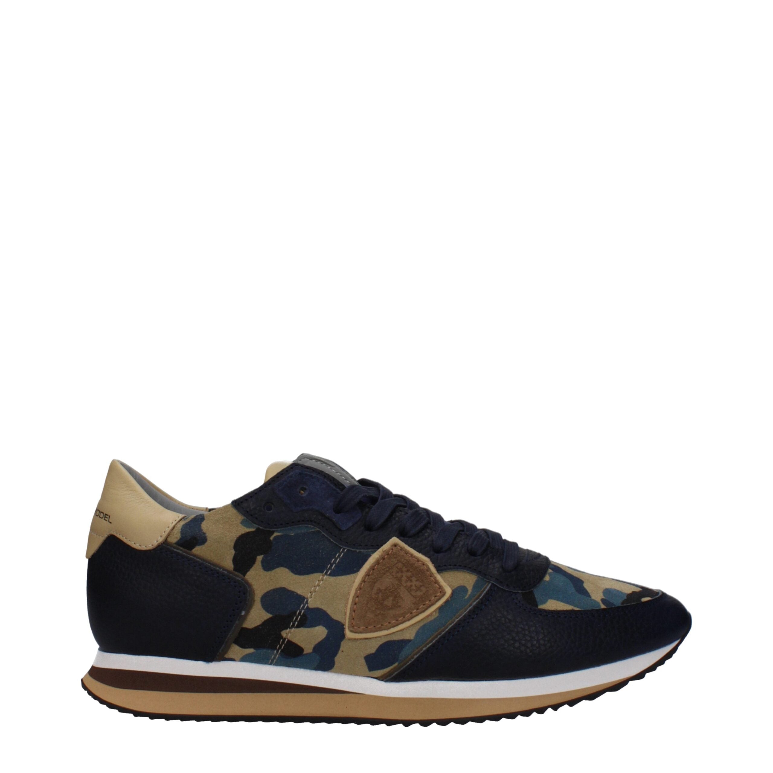 Baskets Philippe Model bleues