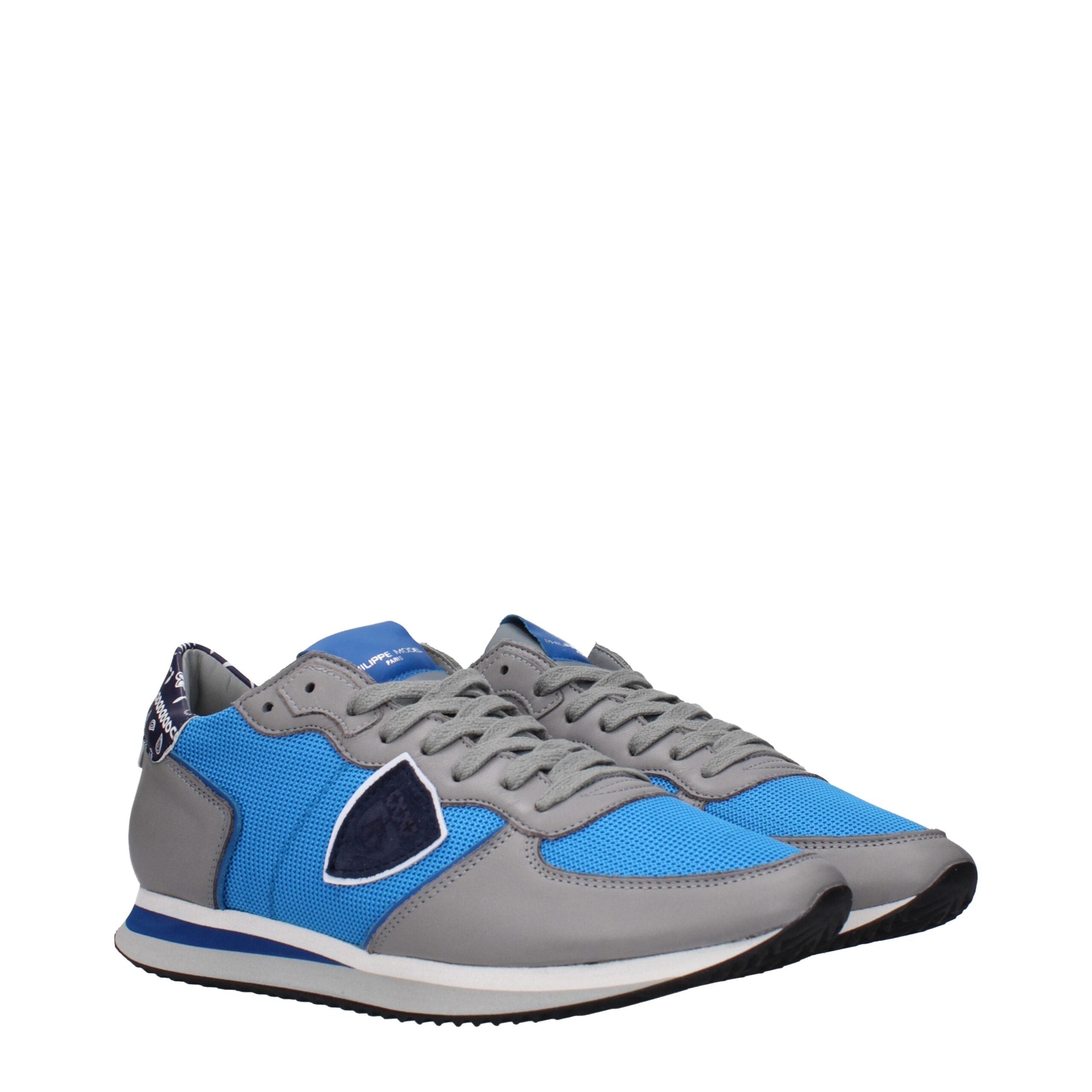 Baskets Philippe Model bleues