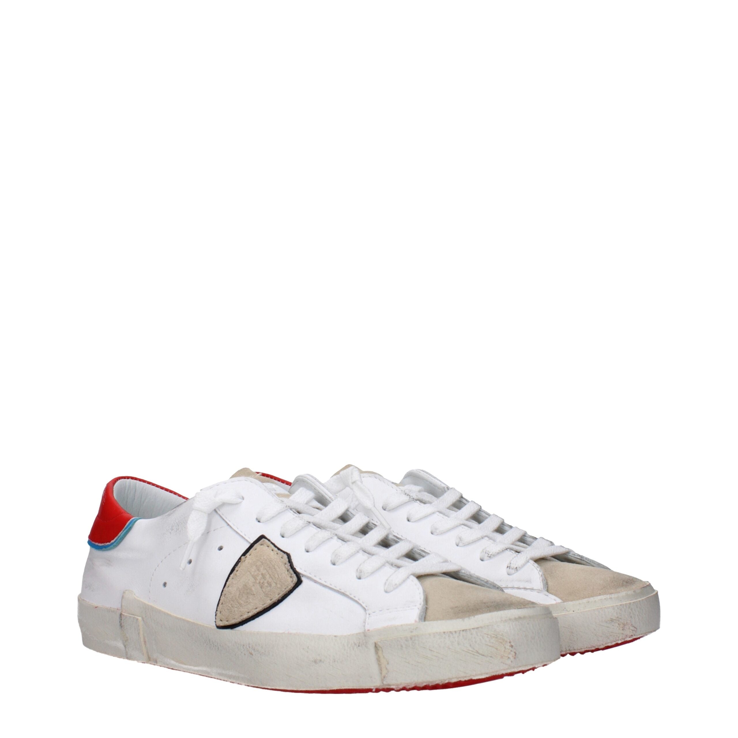 Baskets Philippe Model PRLUVVTB203 blanches