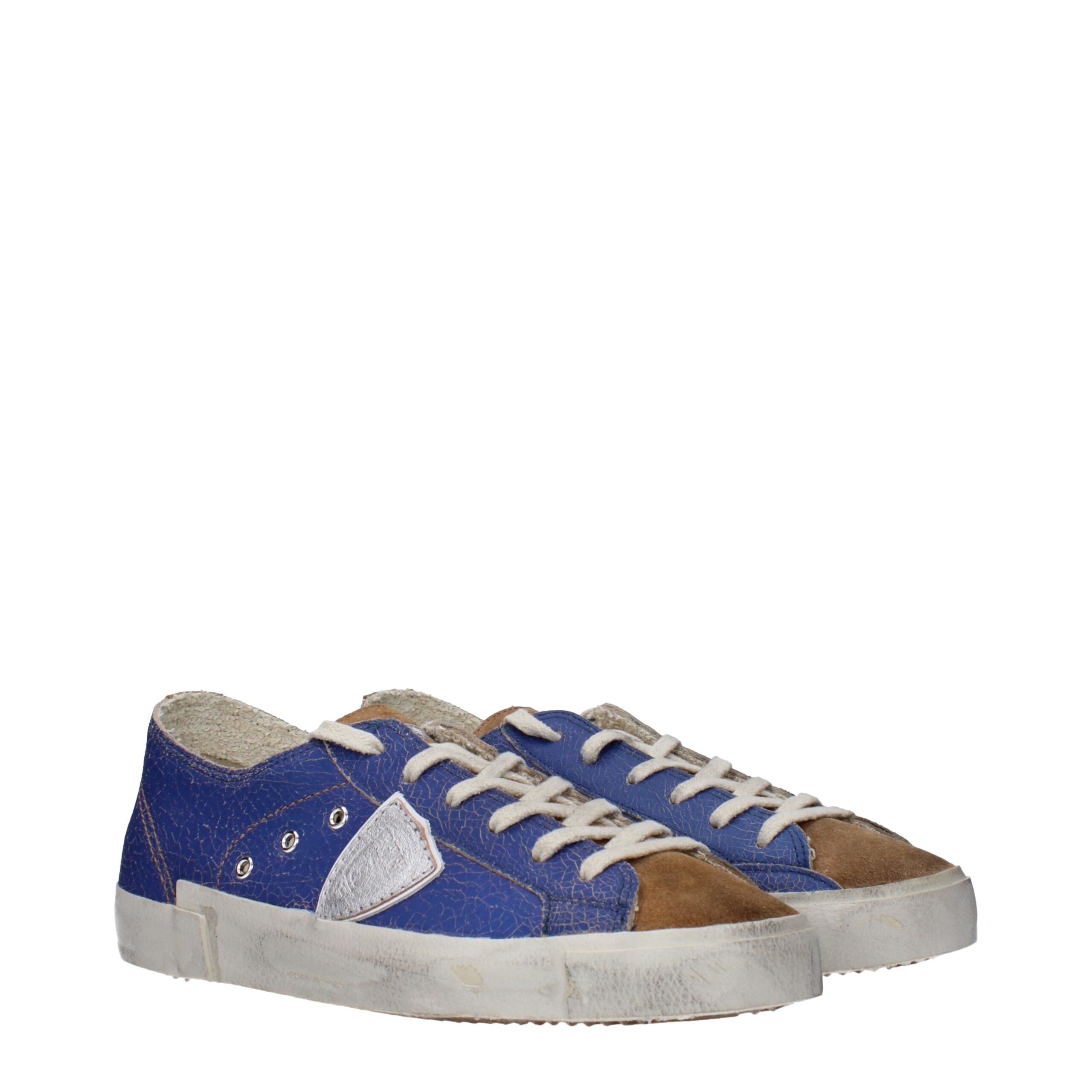 Baskets Philippe Model PRLULCTB221 bleues