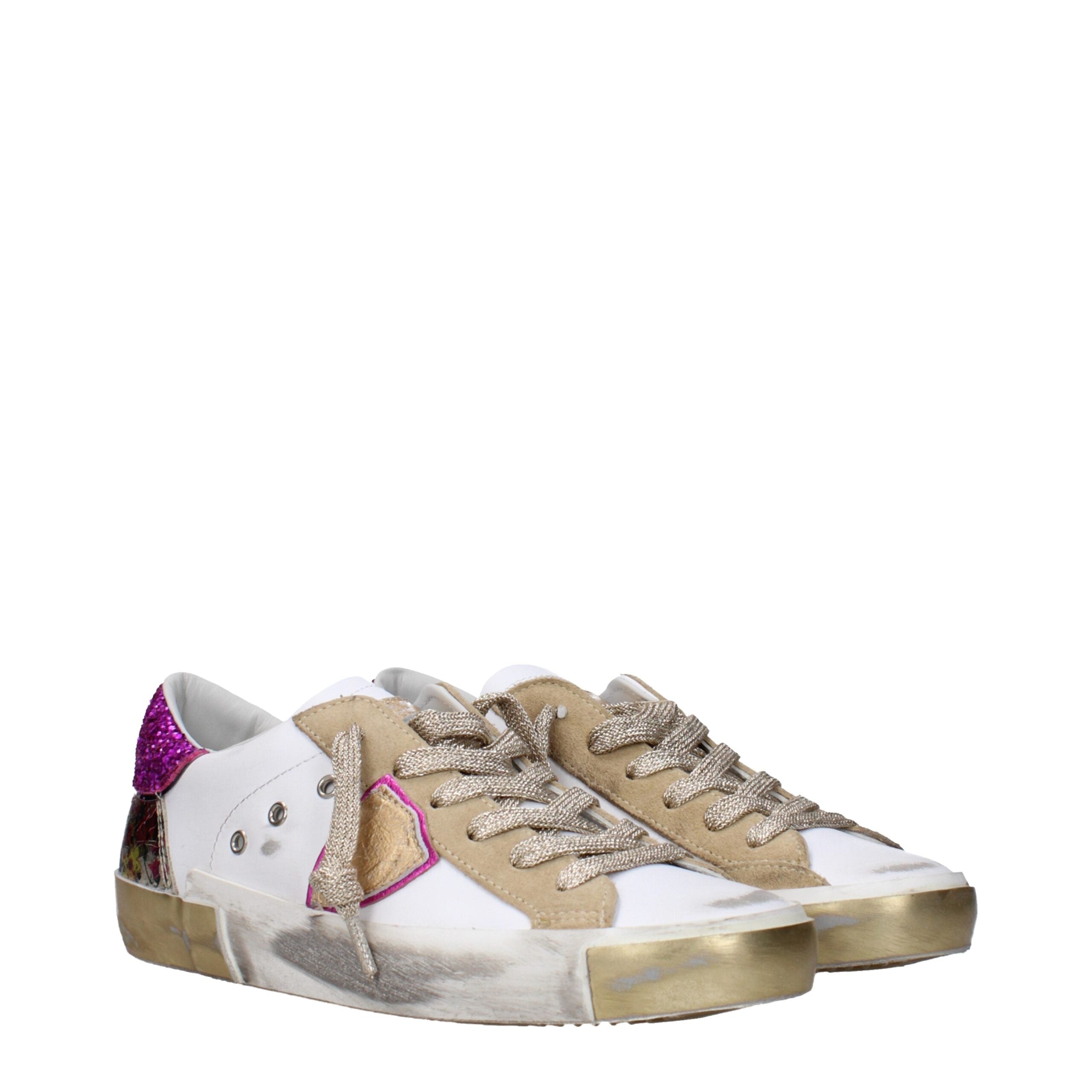 Baskets Philippe Model PRLDVAT blanches