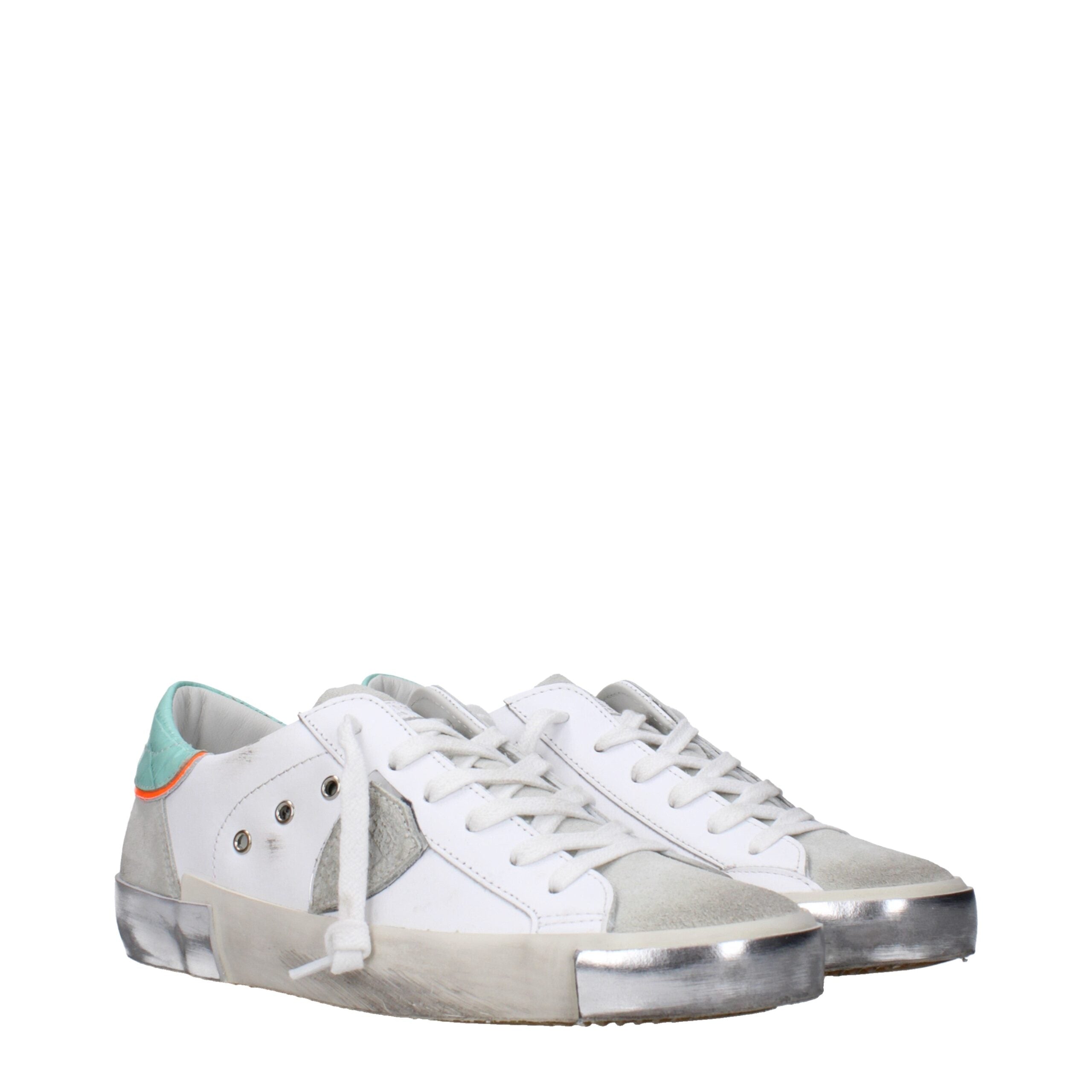 Baskets Philippe Model Low Tops blanches