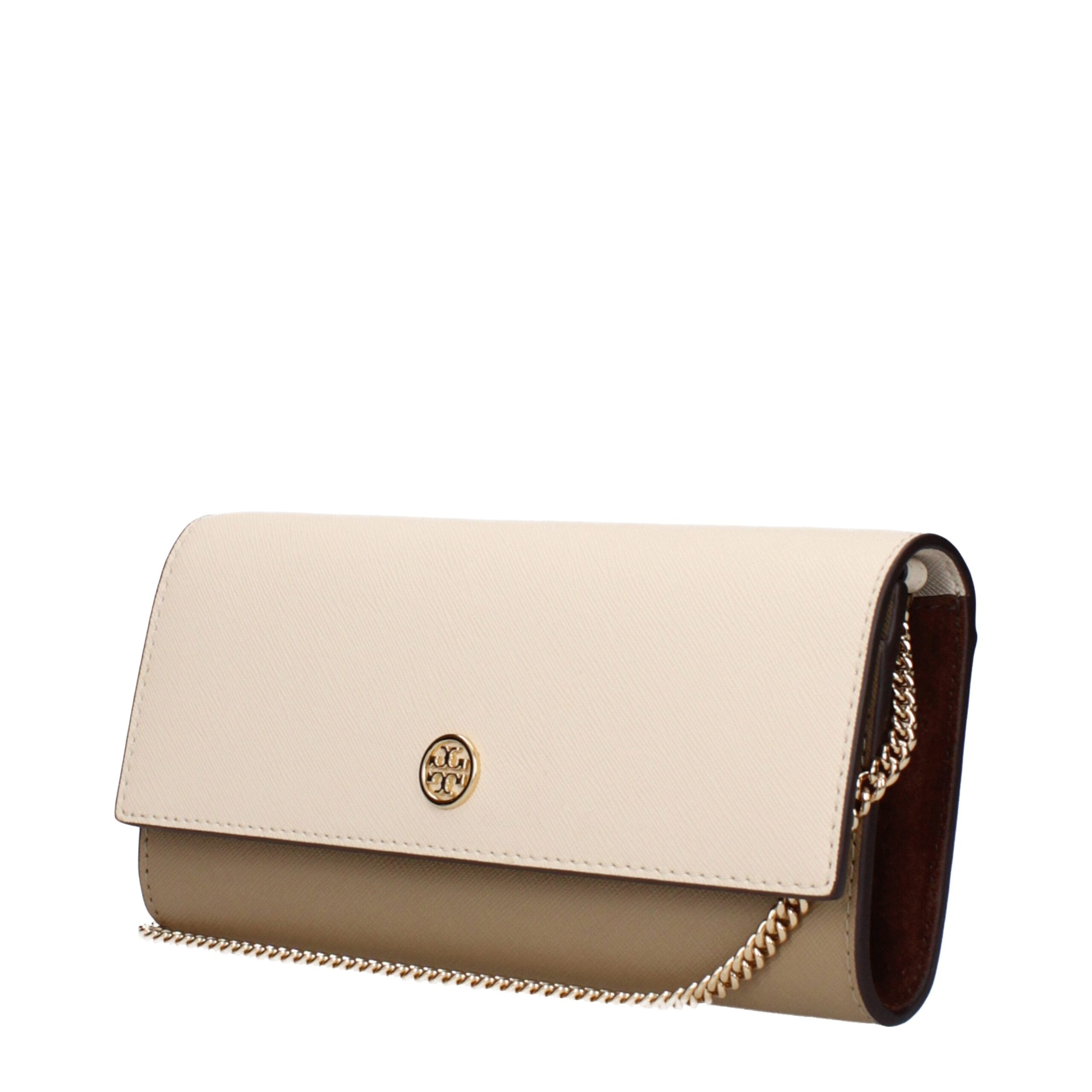 Clutch Tory Burch beige