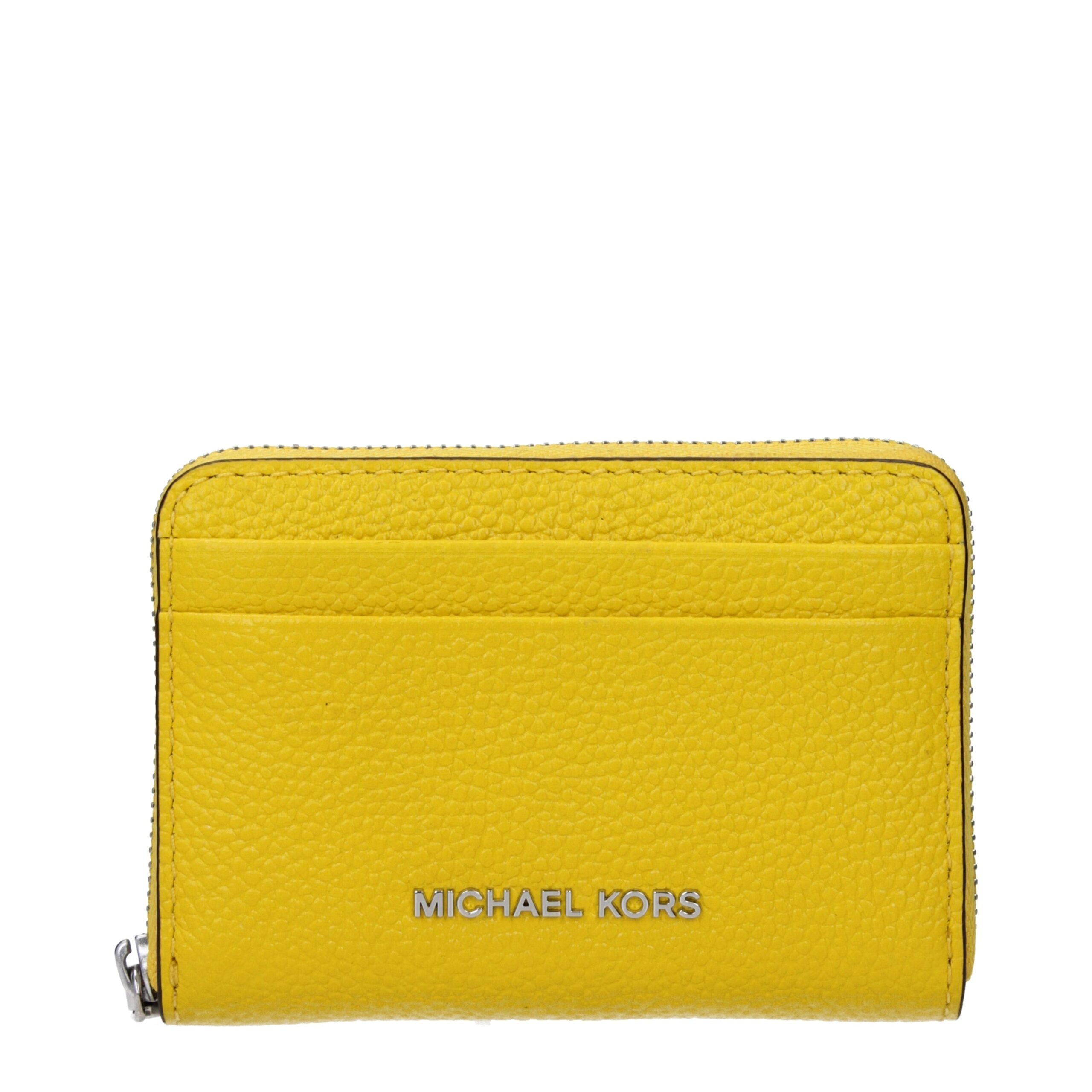 Porte-cartes Michael Kors jaune