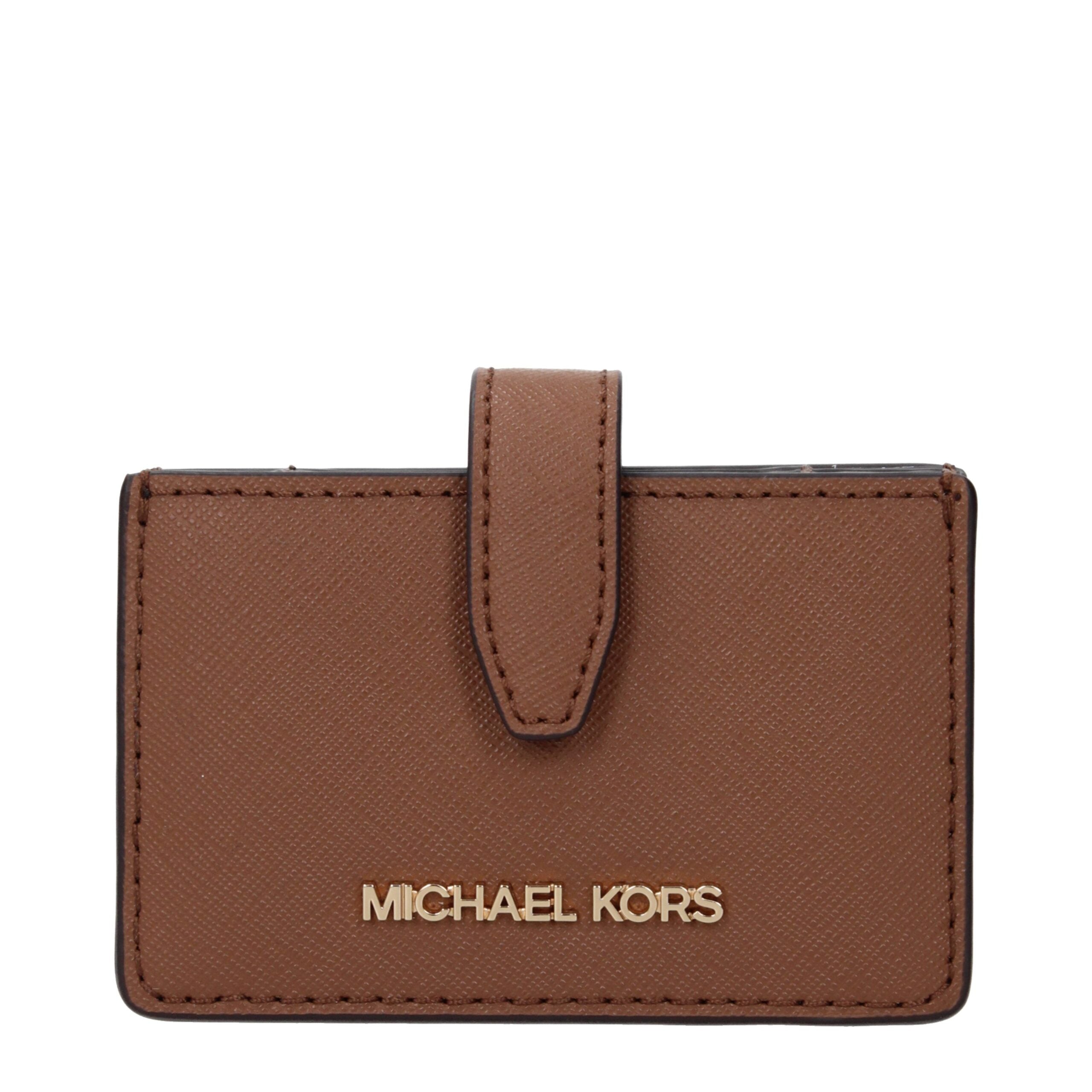 Porte-cartes Michael Kors marron