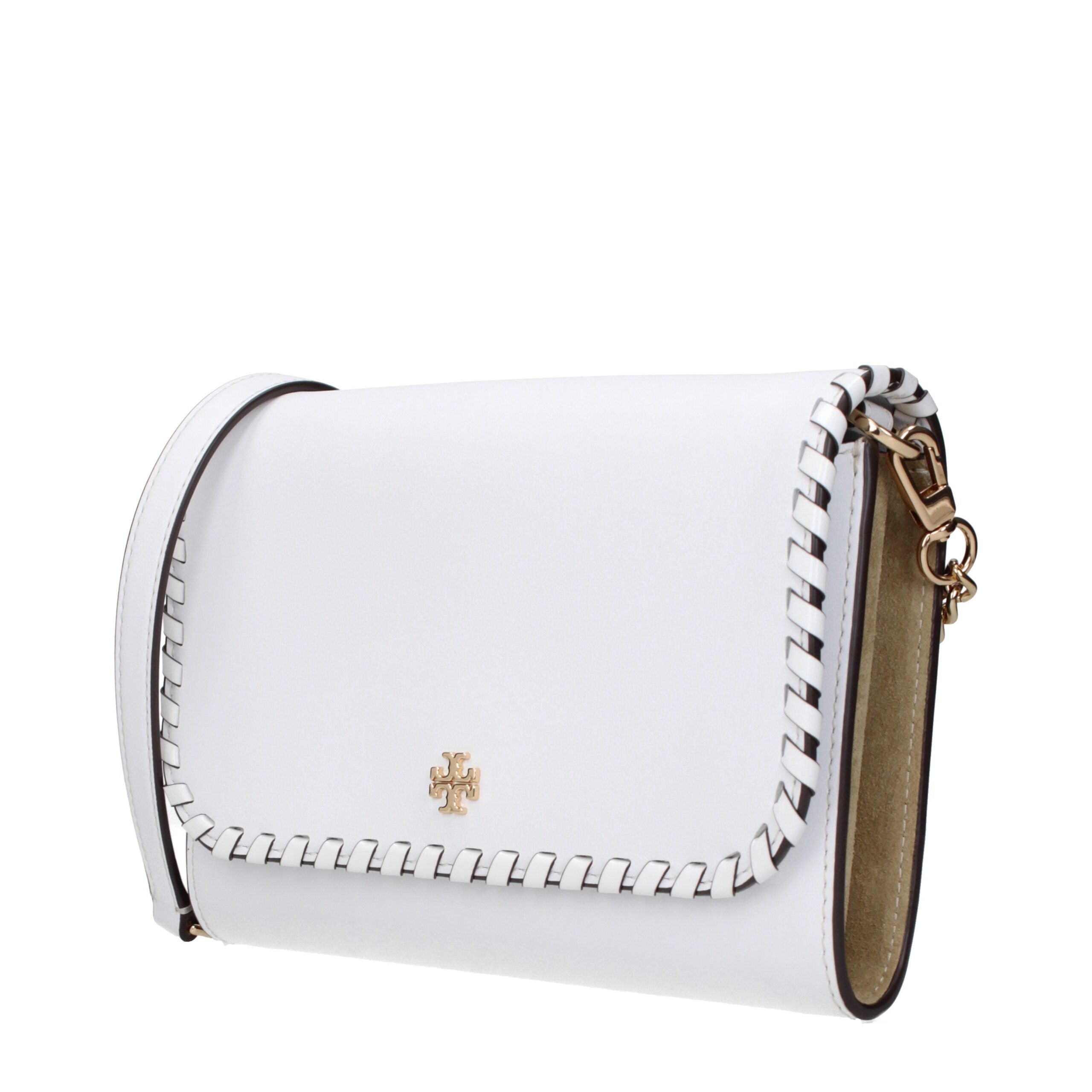 Pochette Tory Burch blanche