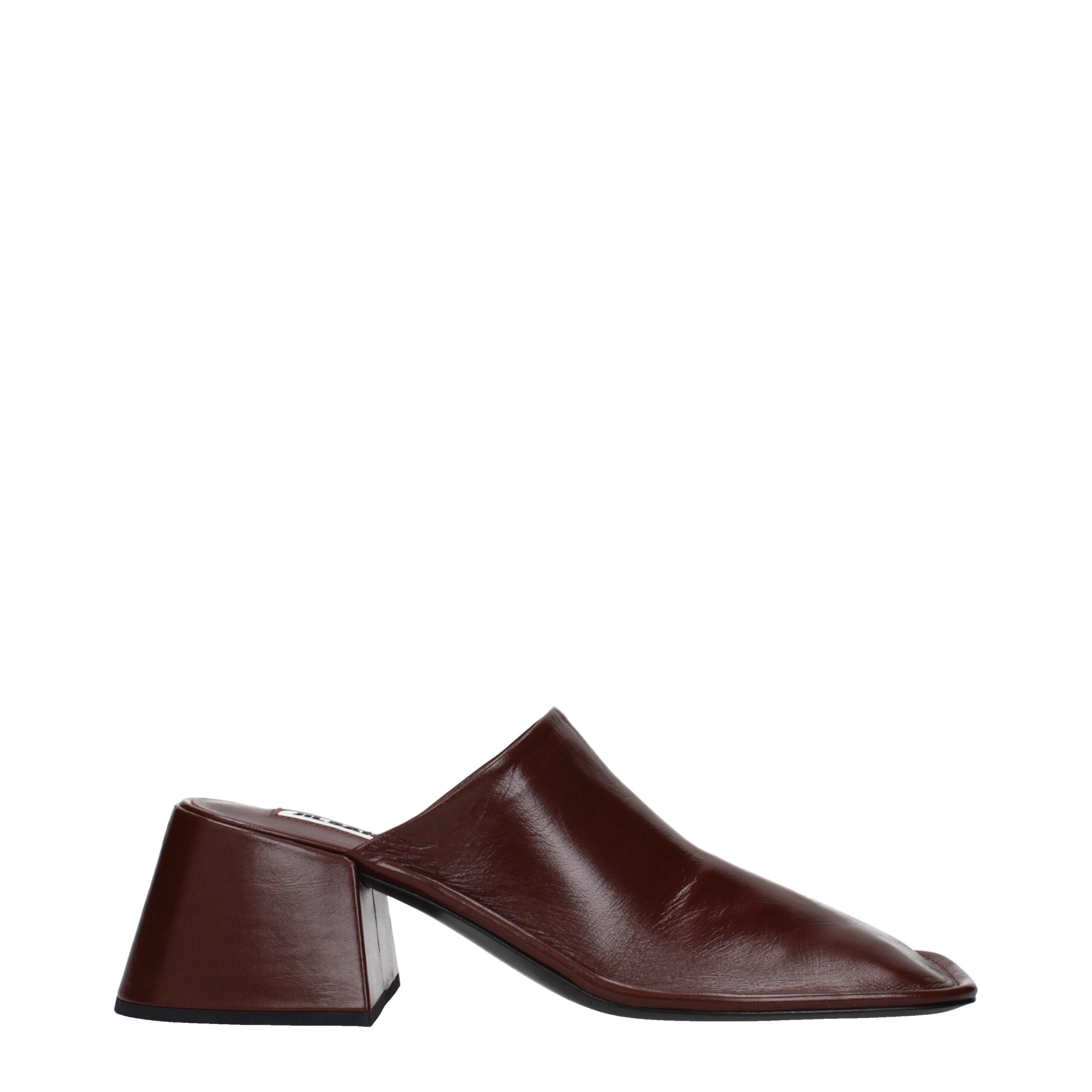 Mules Jil Sander WP0004P4835206 rouges