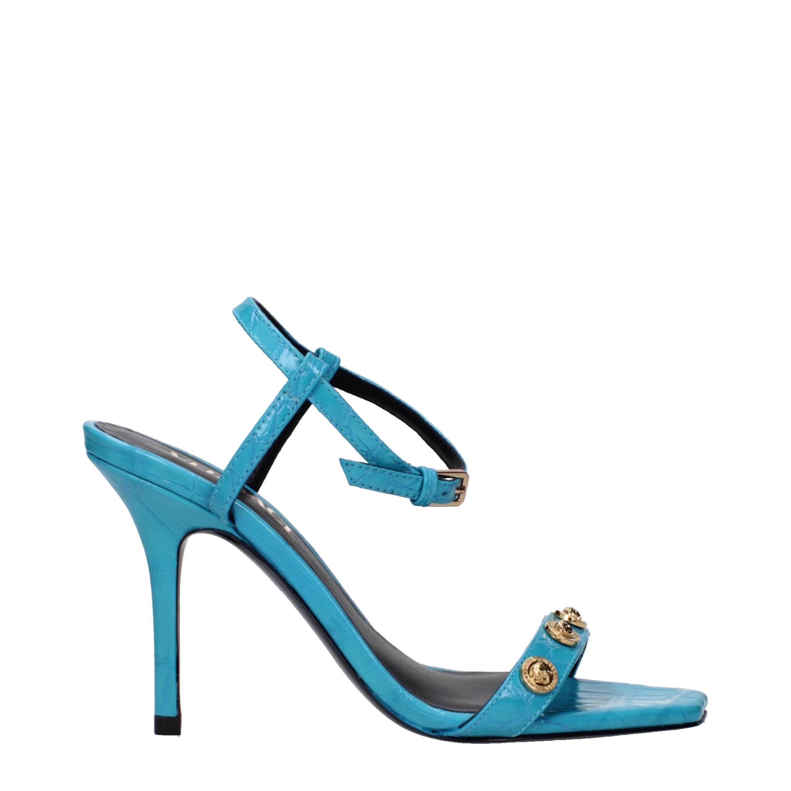 Sandales Versace bleues