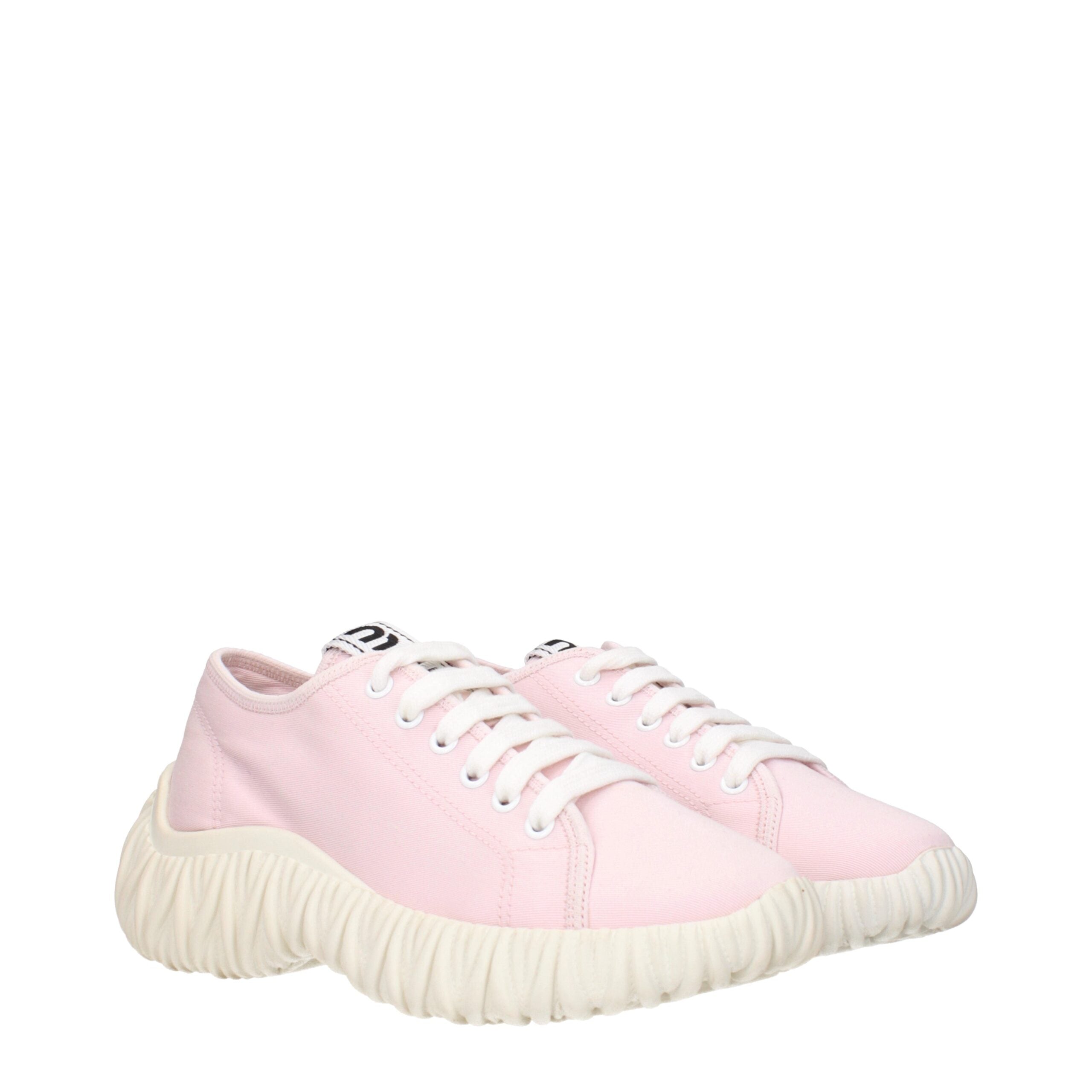 Baskets Miu Miu rose