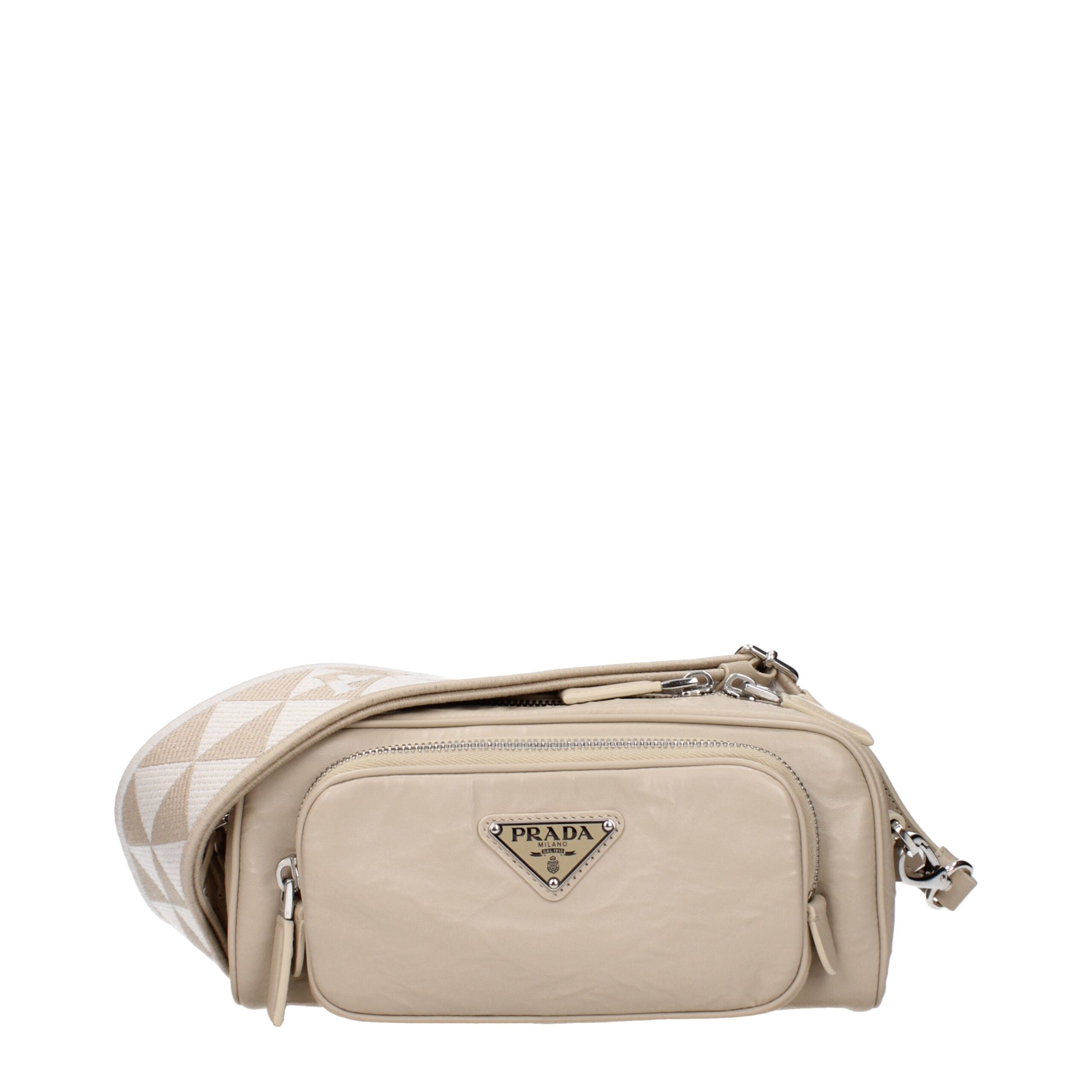 Sac bandoulière Prada beige