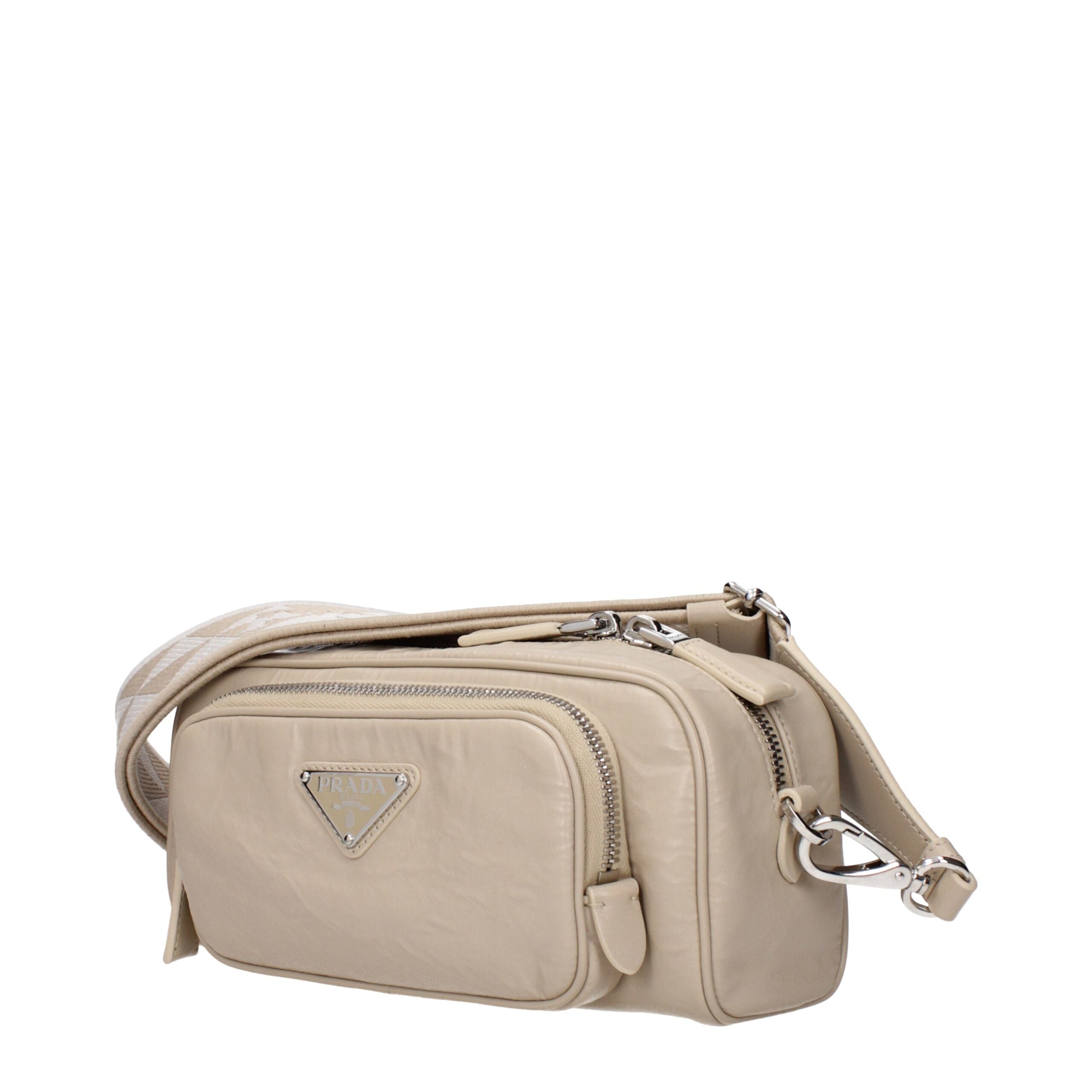 Sac bandoulière Prada beige