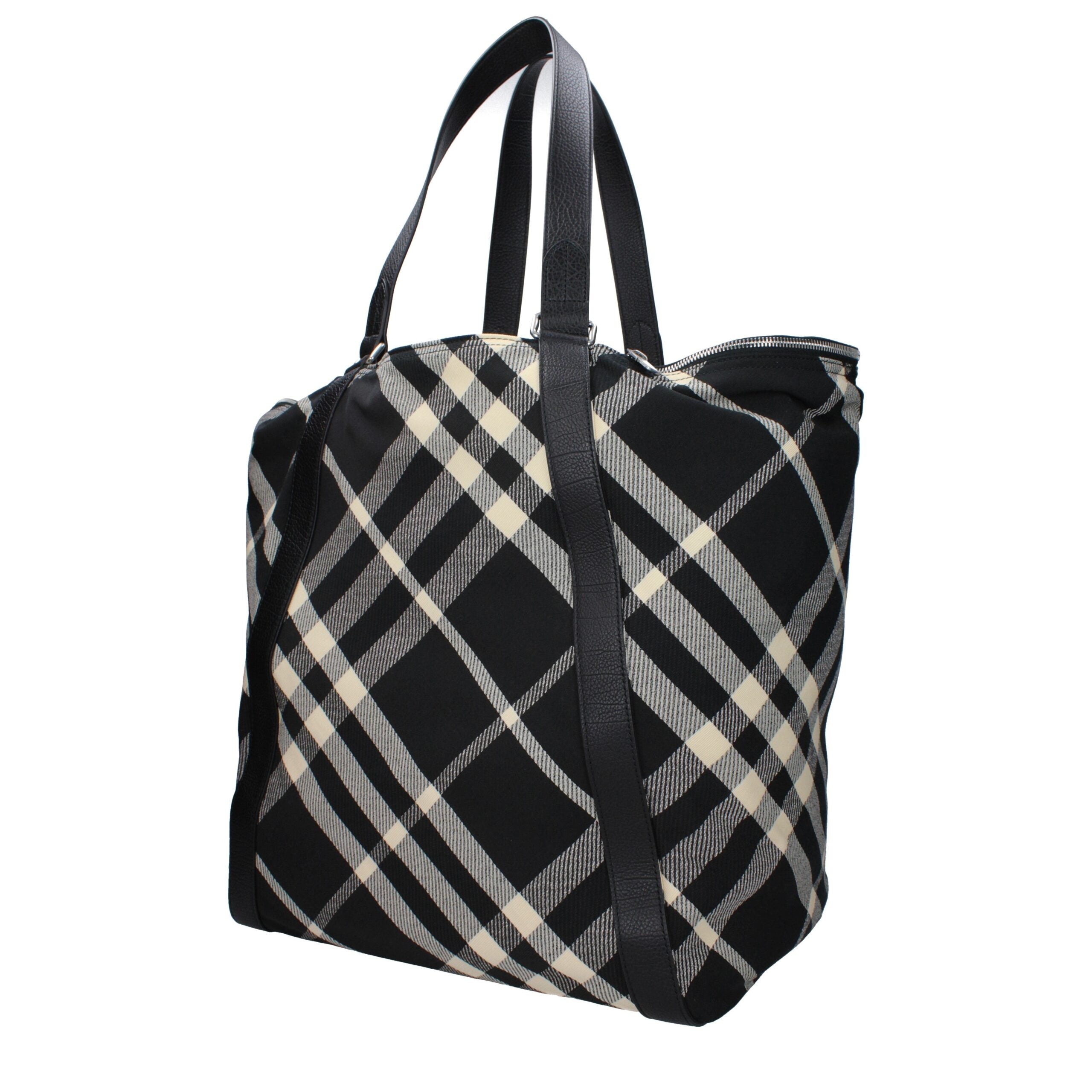 Sac à bandoulière Burberry Check noir