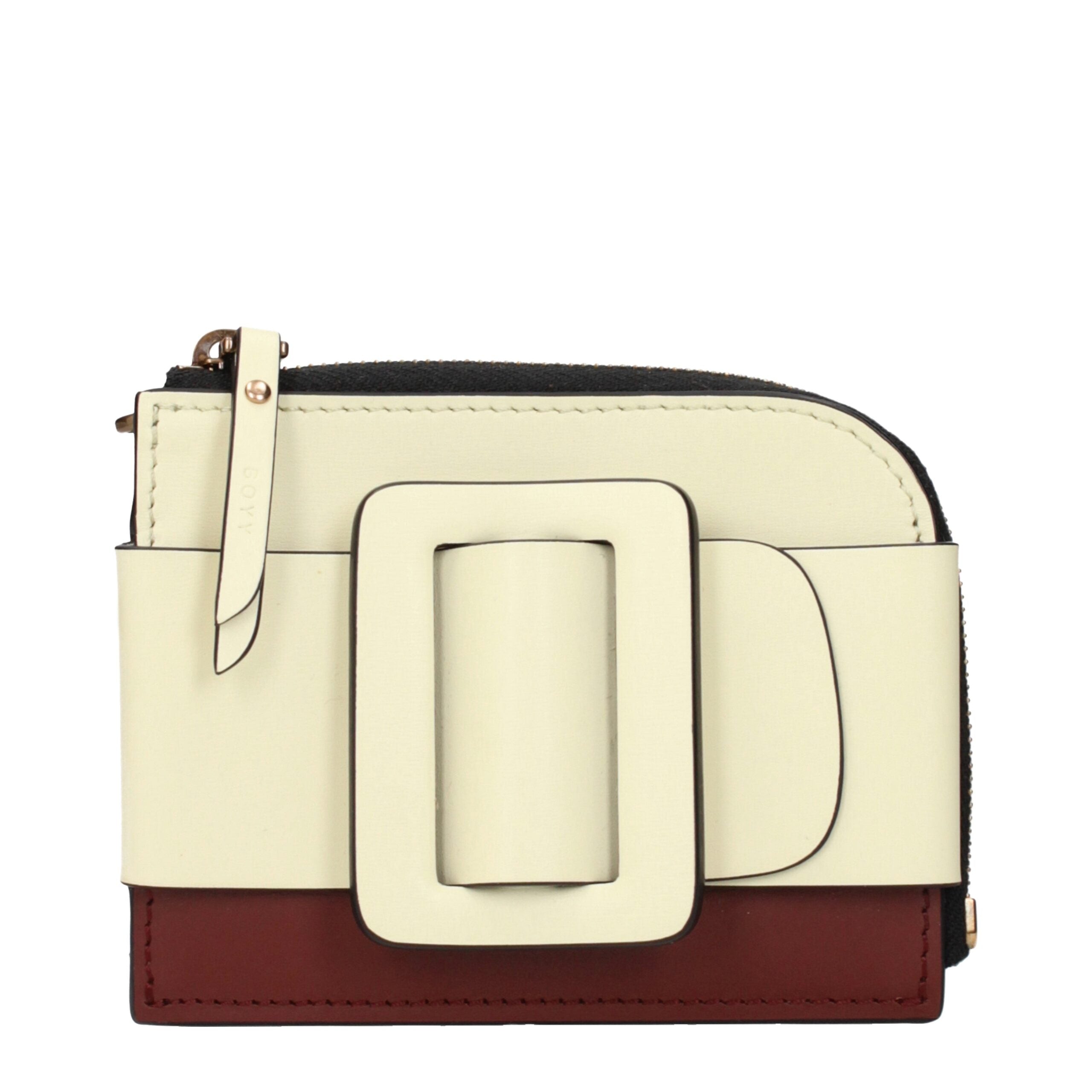 Porte-cartes Boyy avec poignée beige