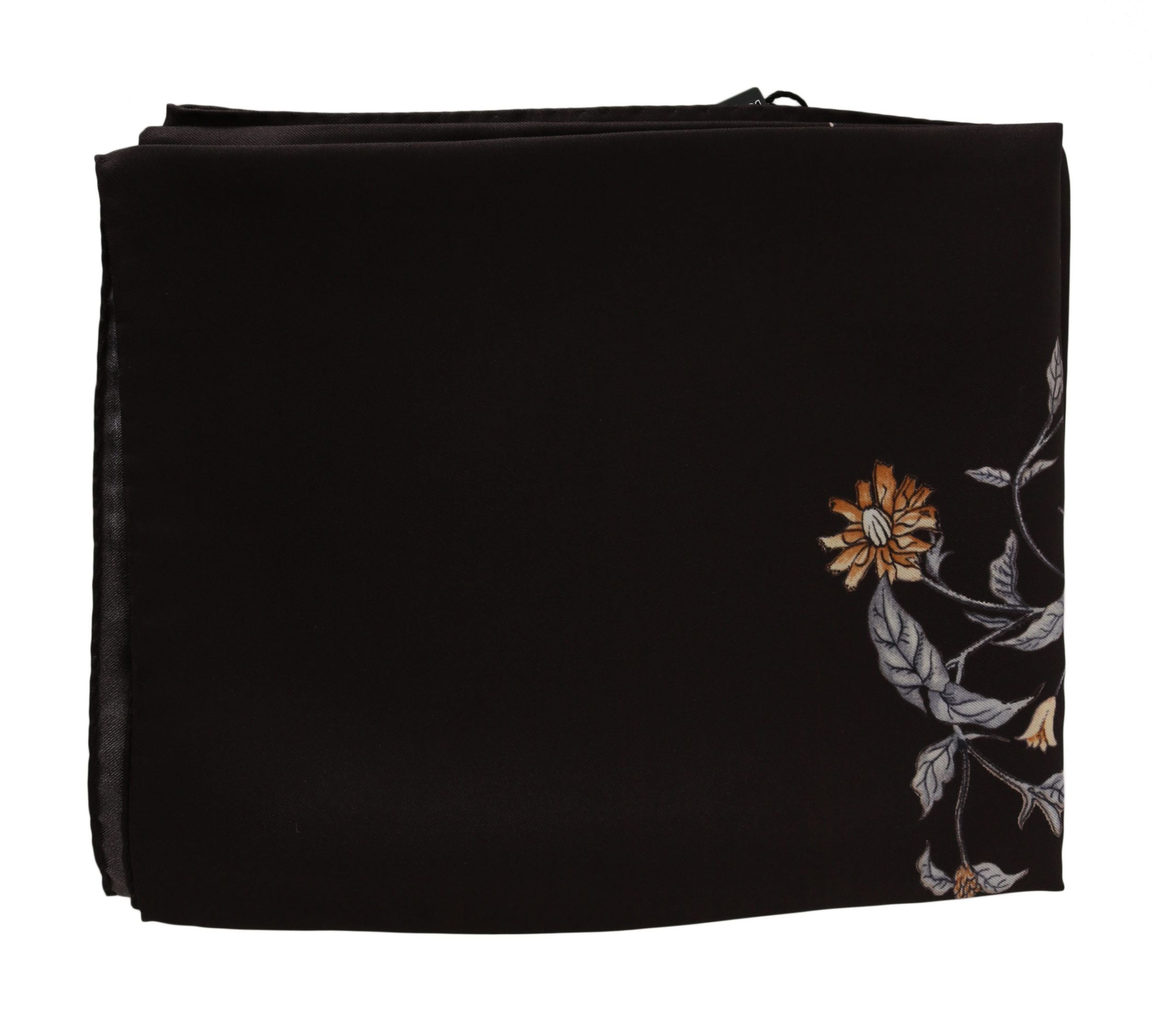 Foulard Dolce & Gabbana à motifs bruns