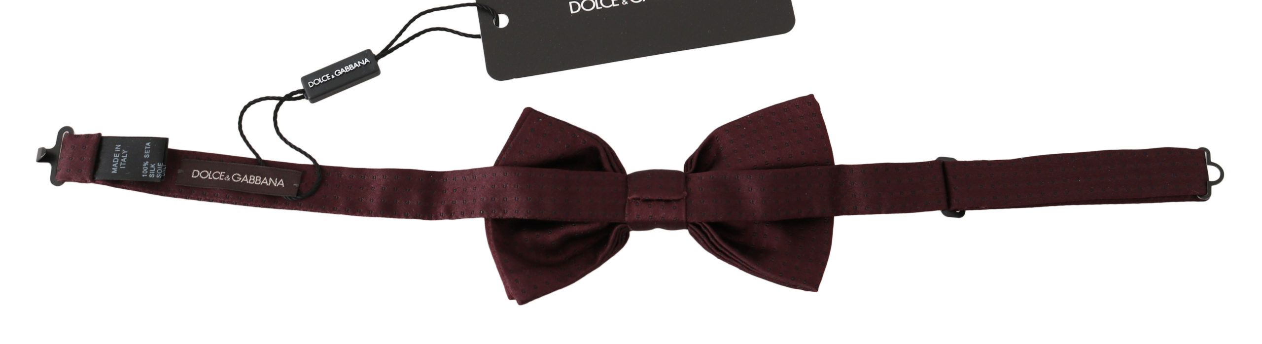 Noeud papillon Dolce & Gabbana maroon