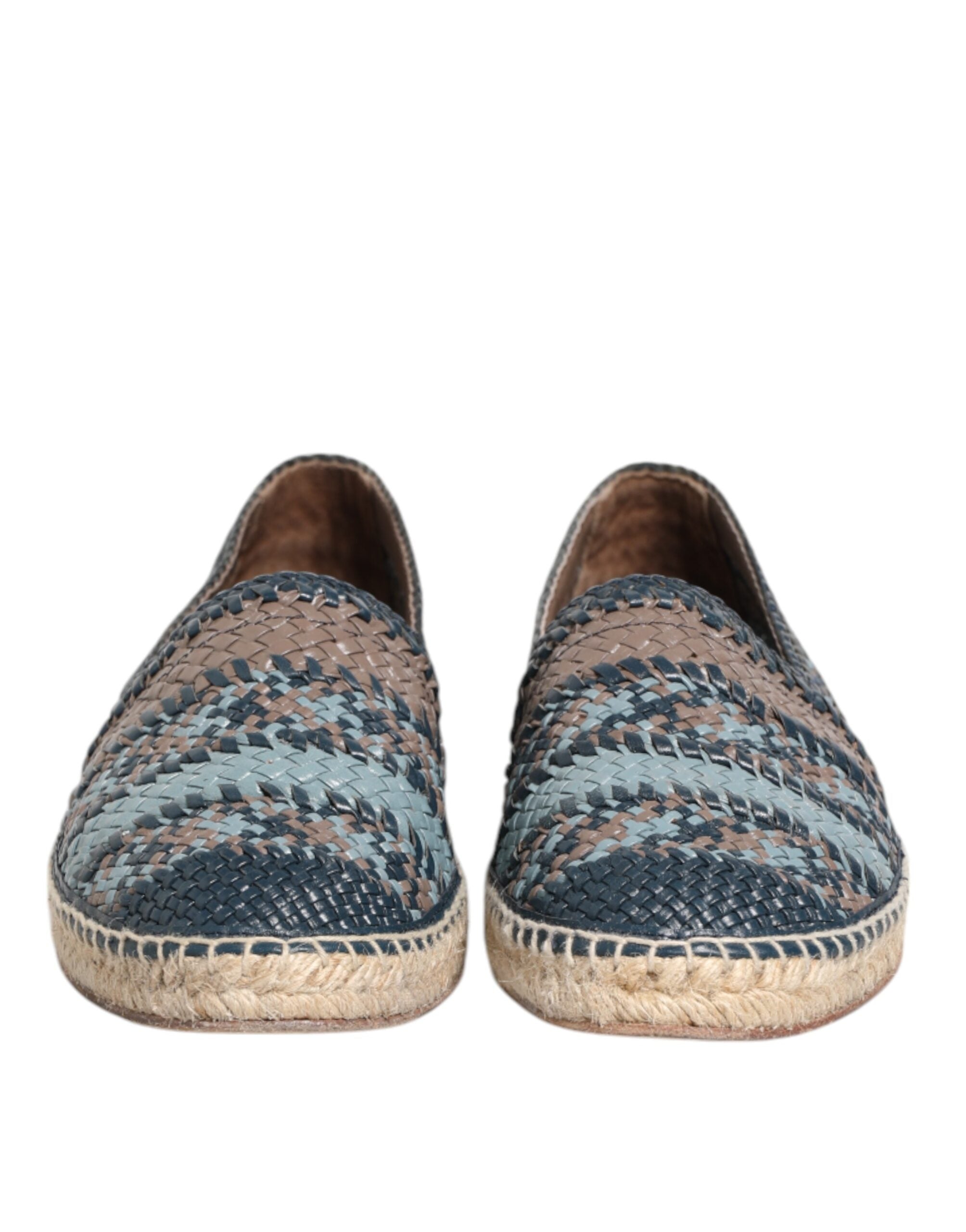 Espadrilles Dolce & Gabbana bleues grises