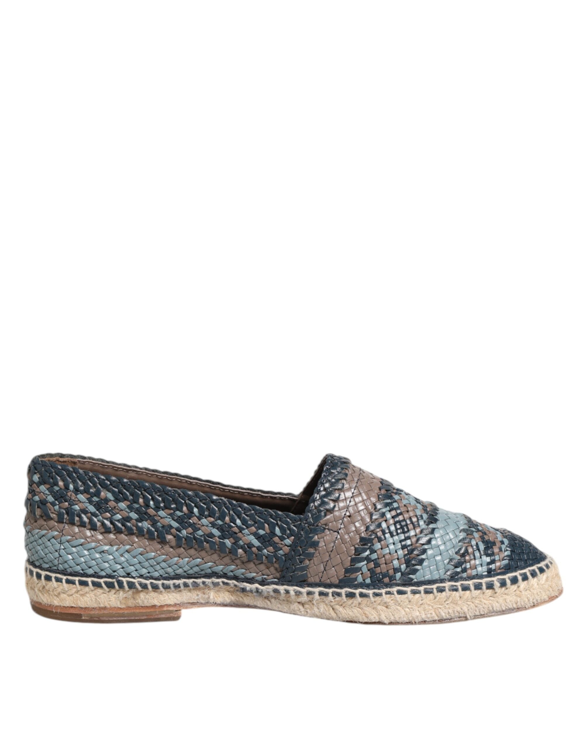 Espadrilles Dolce & Gabbana bleues grises