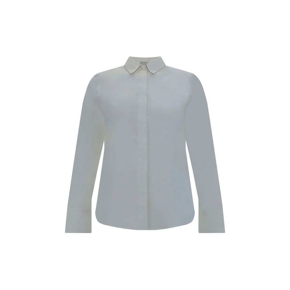 Chemise Brunello Cucinelli blanche