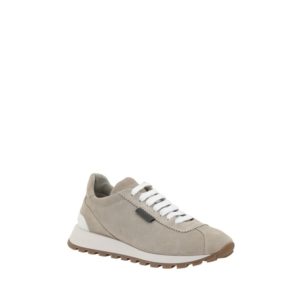 Baskets Brunello Cucinelli blanches