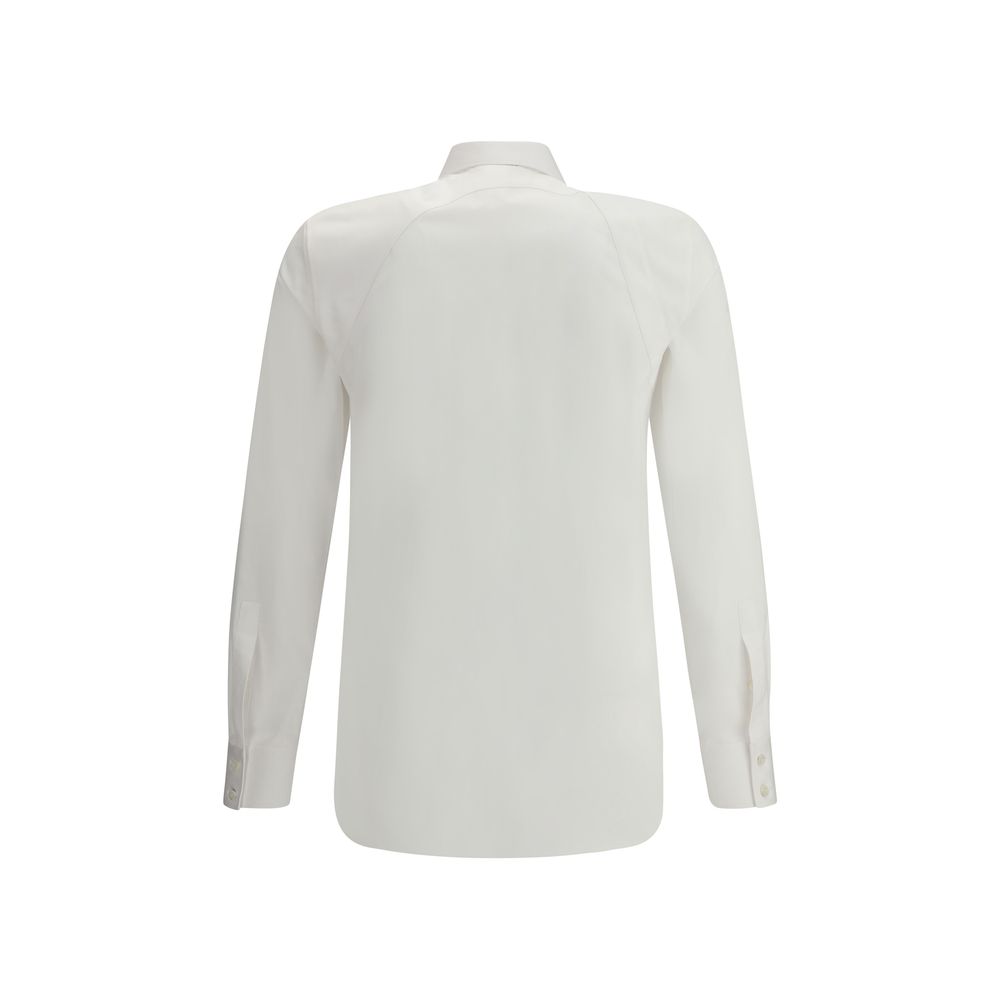 Chemise Alexander McQueen Buckle blanche